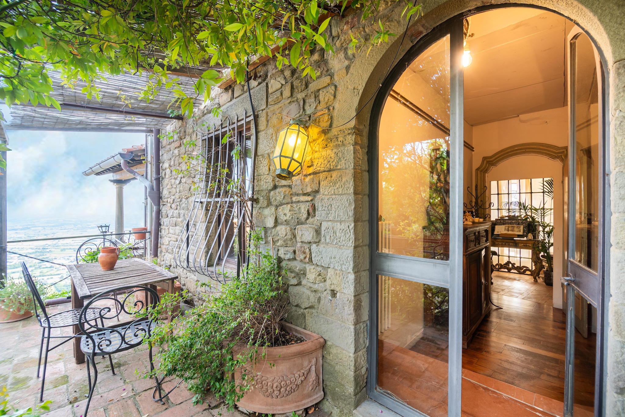 Villa Nigra-Terrassenbalkon