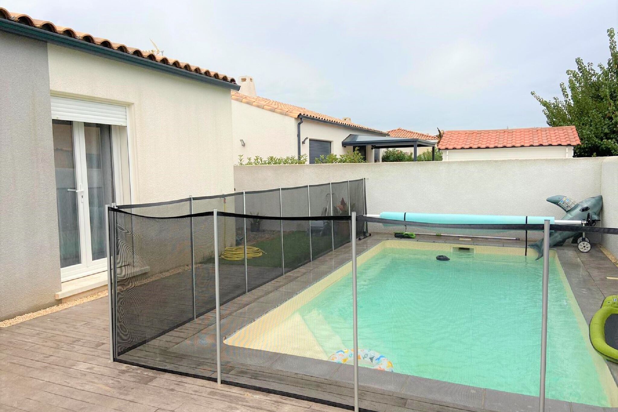 Pleasant holiday home in Sallèles-d'Aude with a private pool