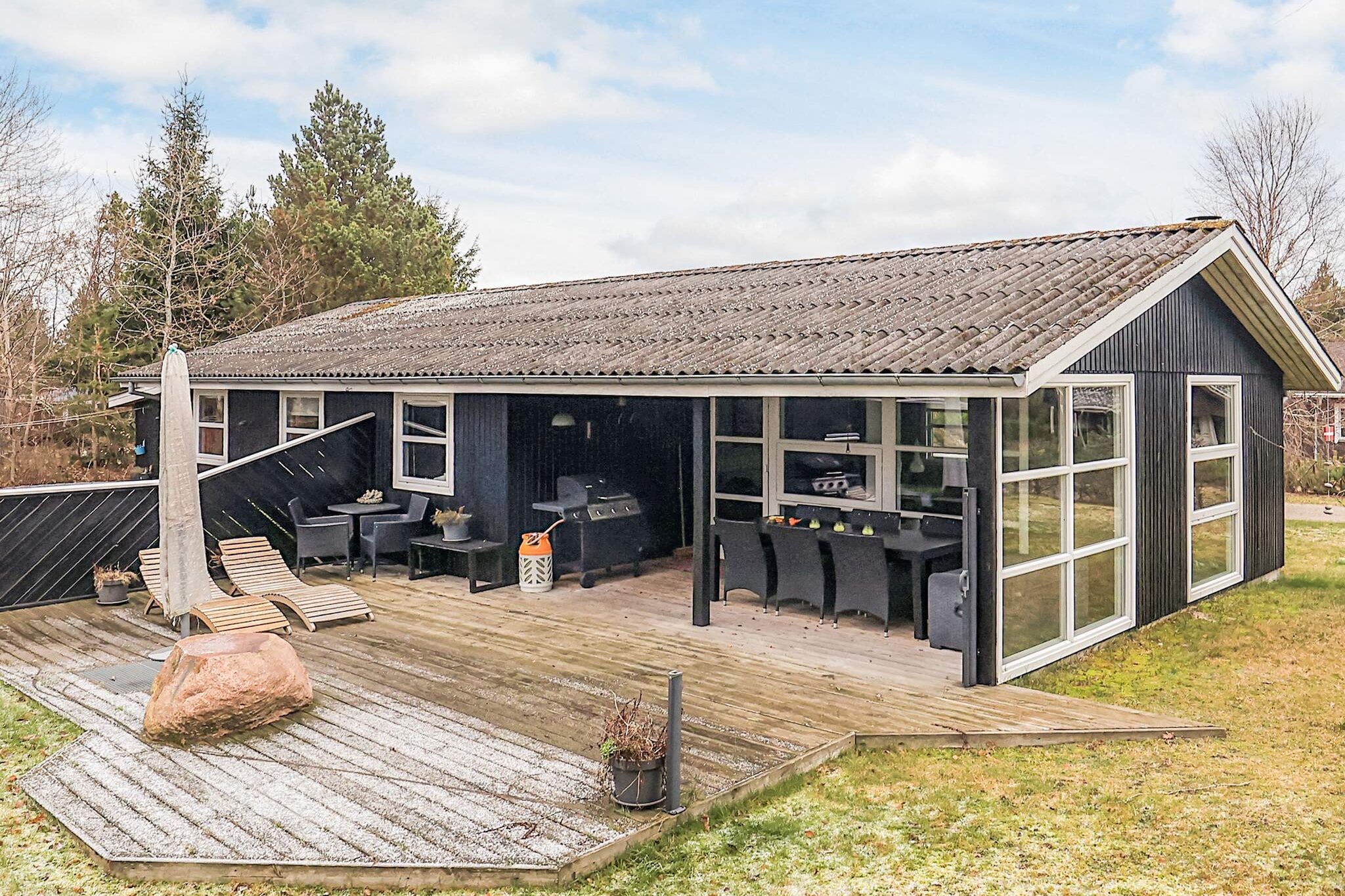 Maison de vacances pour 6 a Hals-By Traum - Extérieur