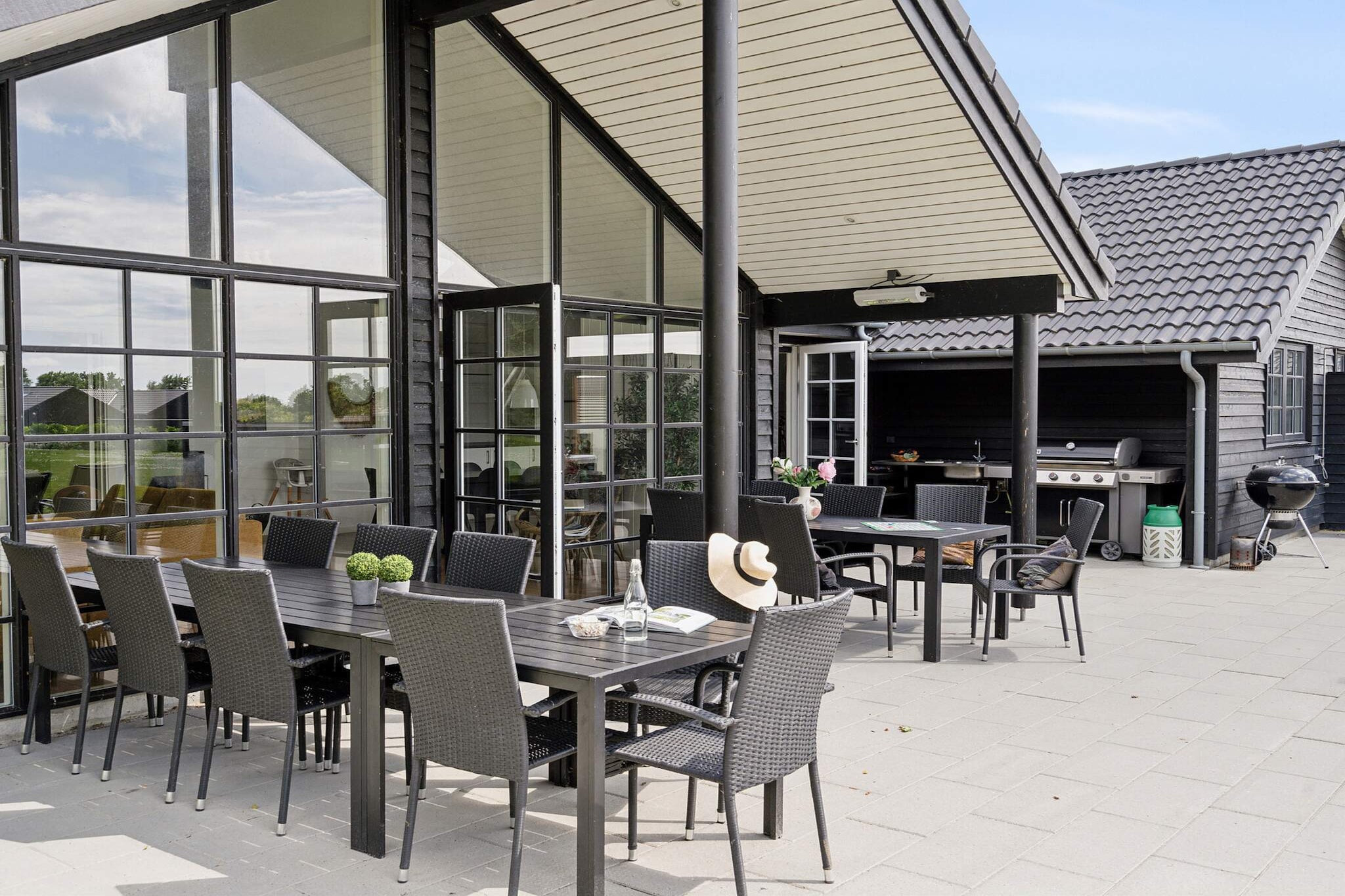 Luxe vakantieverblijf in Mommark - Buitenlucht