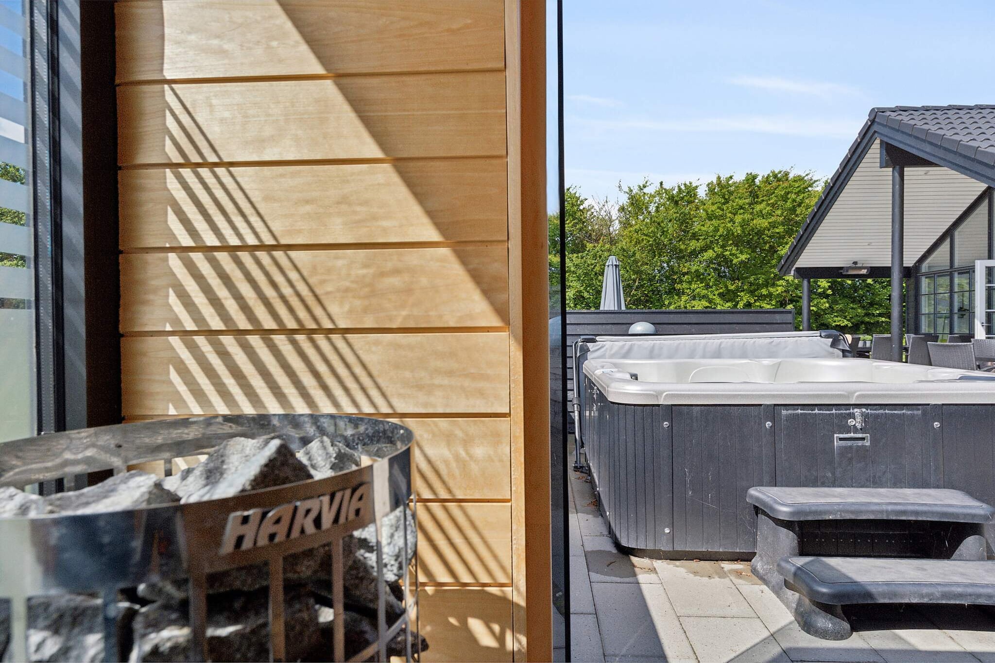 Luxe vakantieverblijf in Mommark - Buitenlucht
