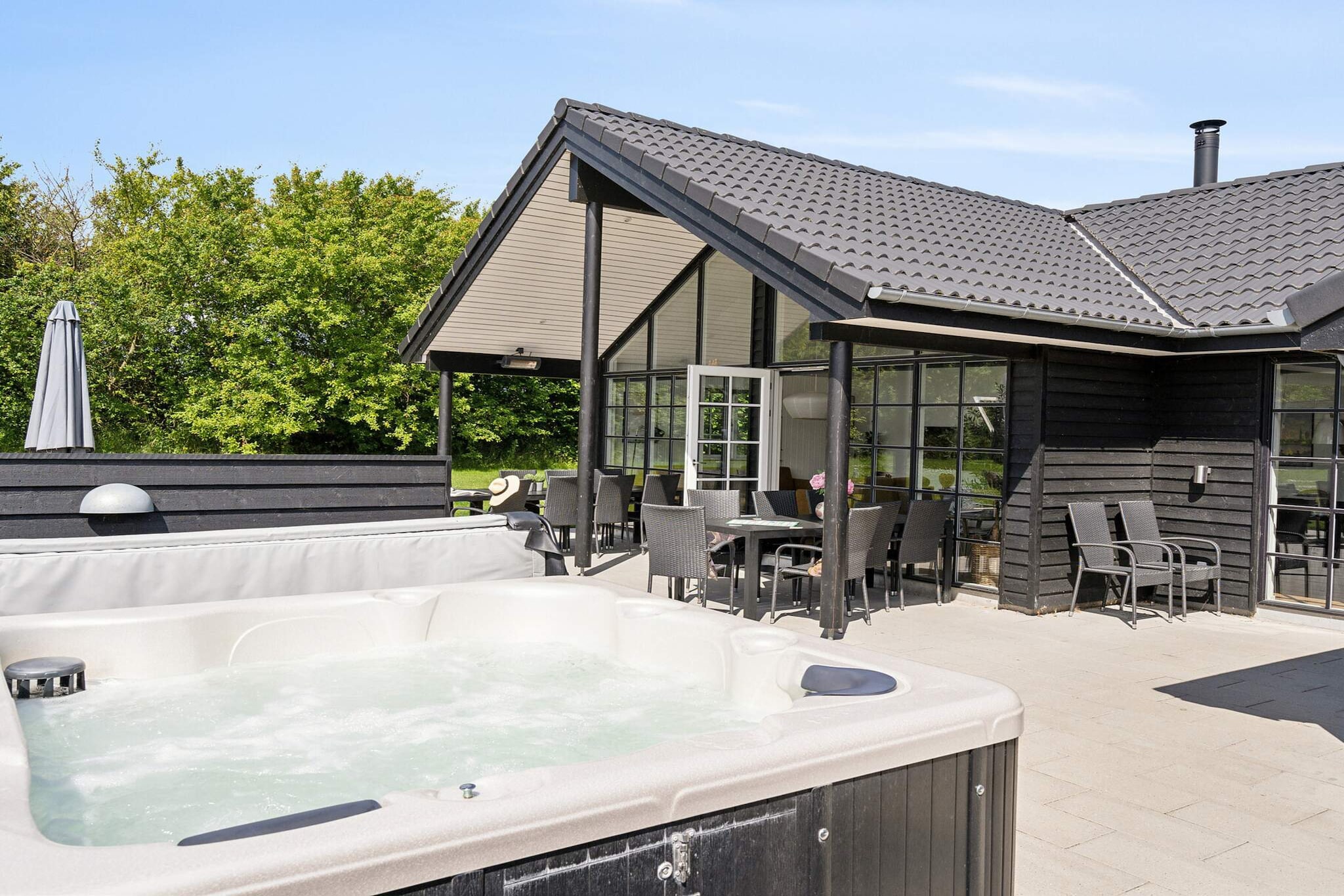 Luxe vakantieverblijf in Mommark - Spa