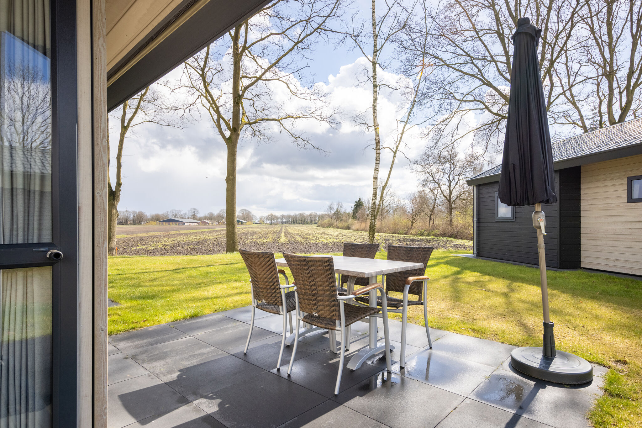 Jolie petite maison climatisée, dans la verte Twente