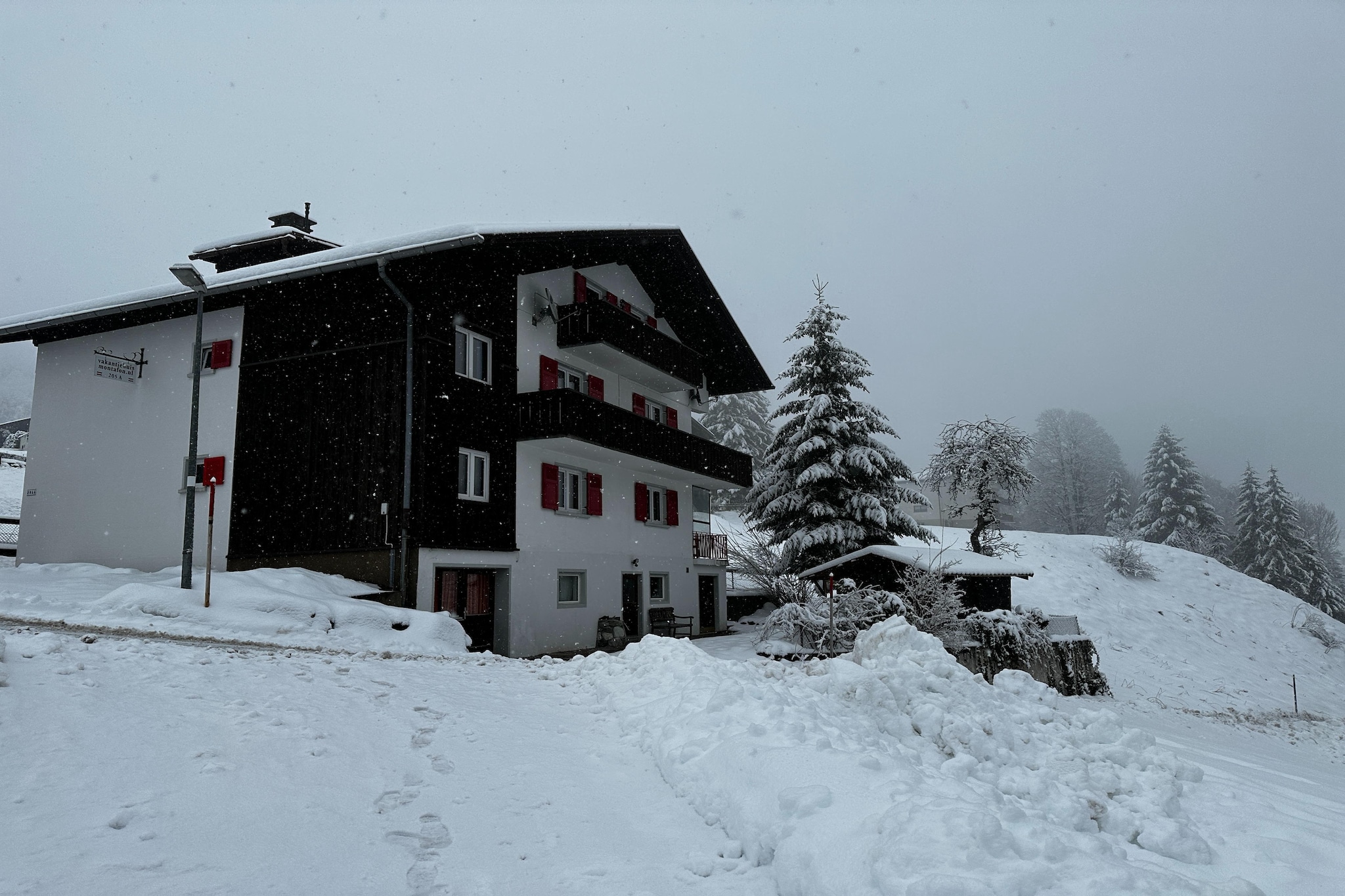 Vakantiehuis Montafon - Apartment 2-Exterieur winter