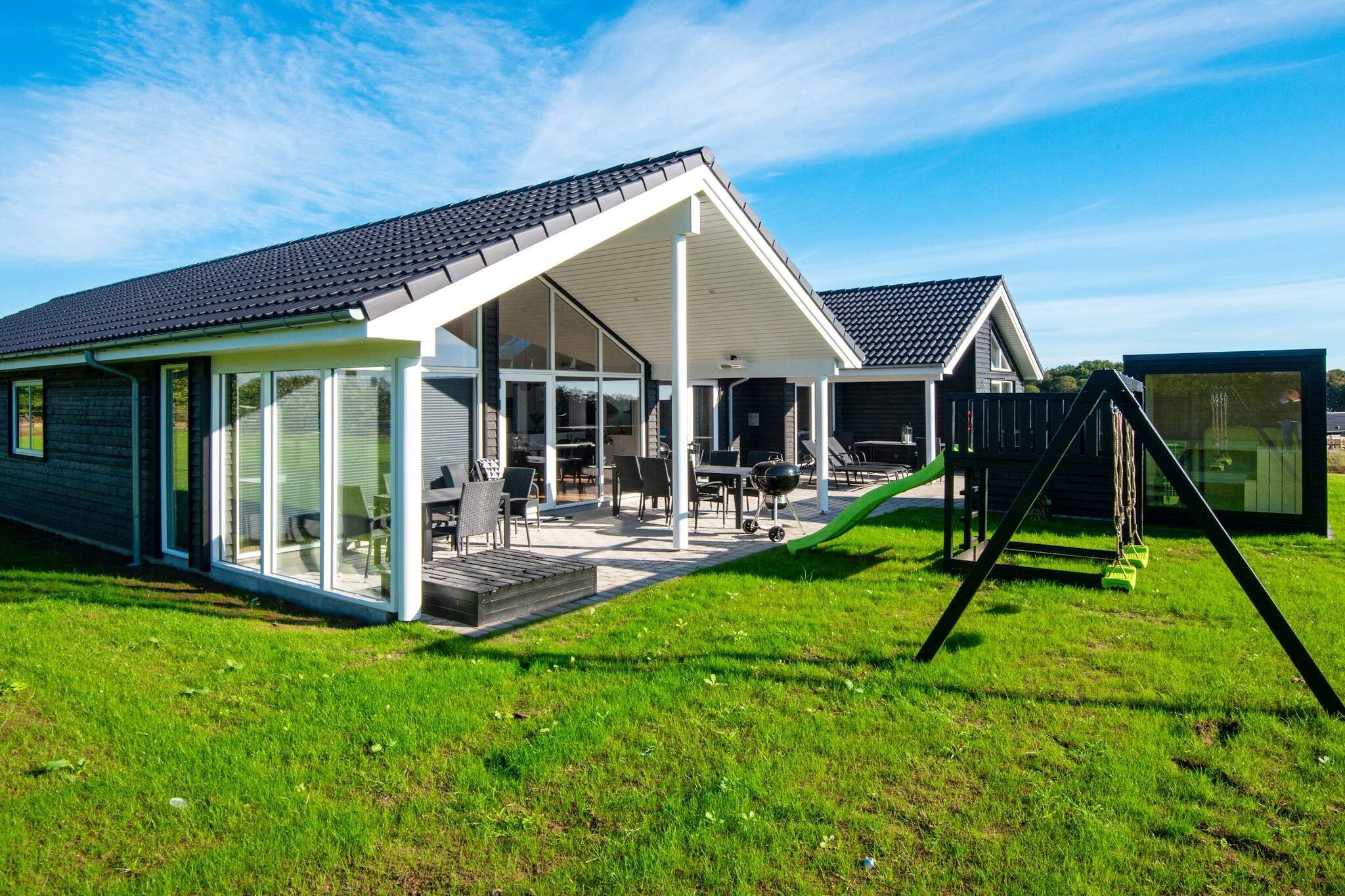 Luxe vakantieverblijf in Mommark - Buitenlucht