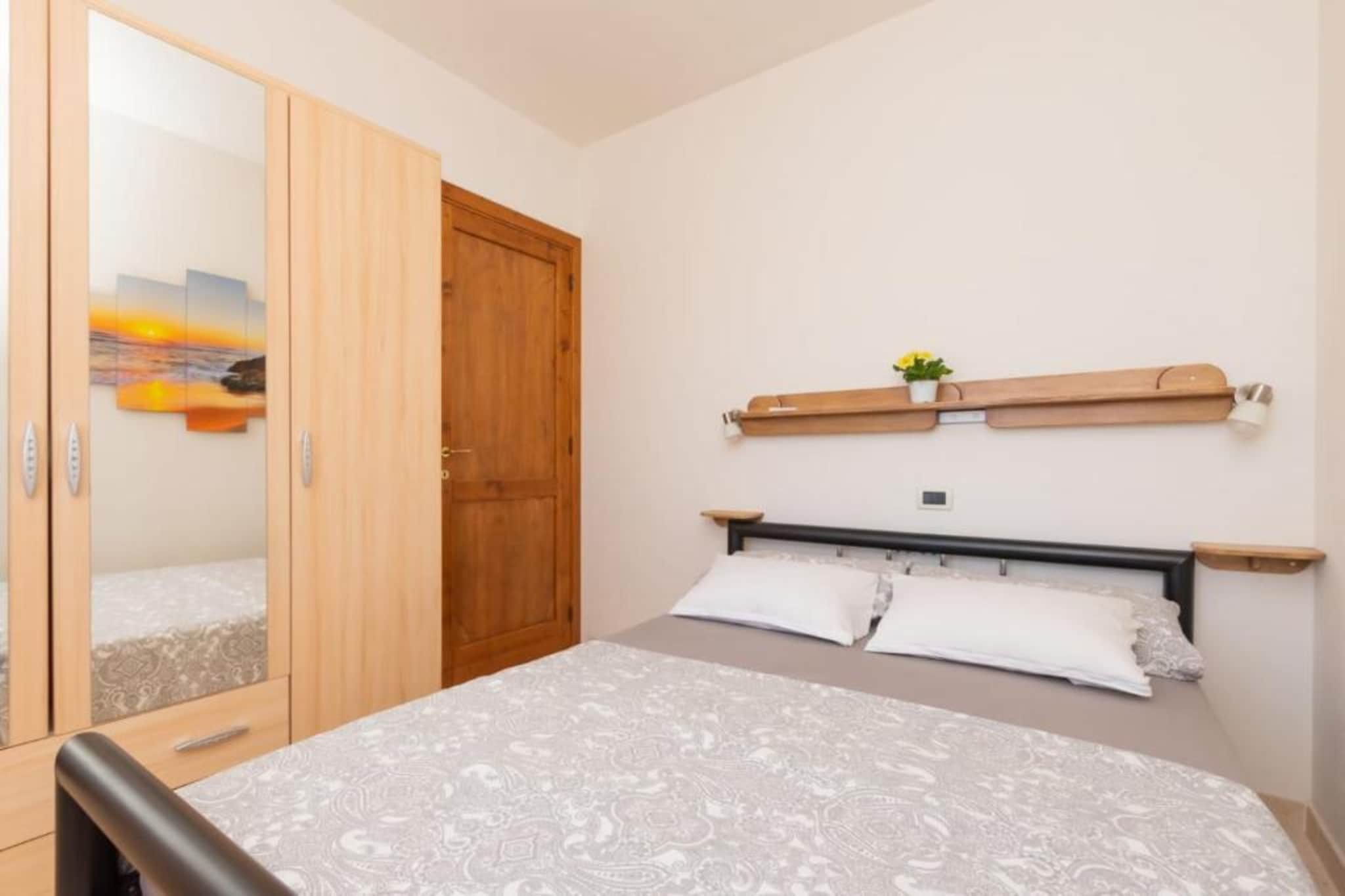 With elegant and high-quality interiors, this cottage in a rural setting in Orosei is a perfect place for relaxation. Here, you can break the monotony of the city life and stay peacefully with friends or families. There is a balcony/terrace from where you can enjoy the surroundings while sipping your favourite cuppa of coffee.

You will find plenty of restaurants from where you can have delicious meals and drinks. There are different restaurants offering different cuisines, all close to the property. Do not forget to wine and dance in one of the many nightclubs this place has to offer. In the supermarket, which is only a short walk away, you can do your everyday shopping. Many other interesting sights are also worth a visit.

The fully equipped kitchen invites you to cook together with friends.  In the living room, you can relax on the double sofa bed. The parking spaces are available in the garden free of charge. Close the day with a delicious barbecue meal on the balcony/terrace. 
