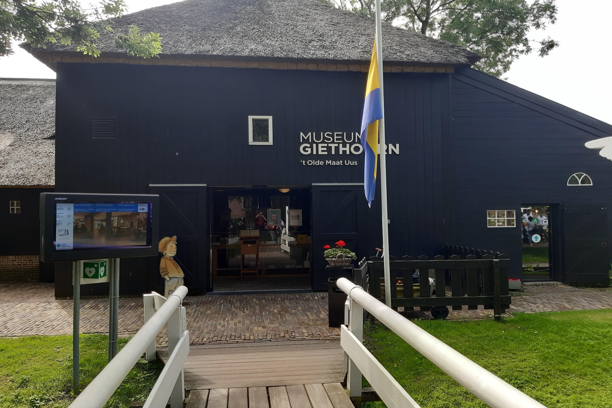 Logies Paal 4 Giethoorn – 3 persoons-Faciliteiten
