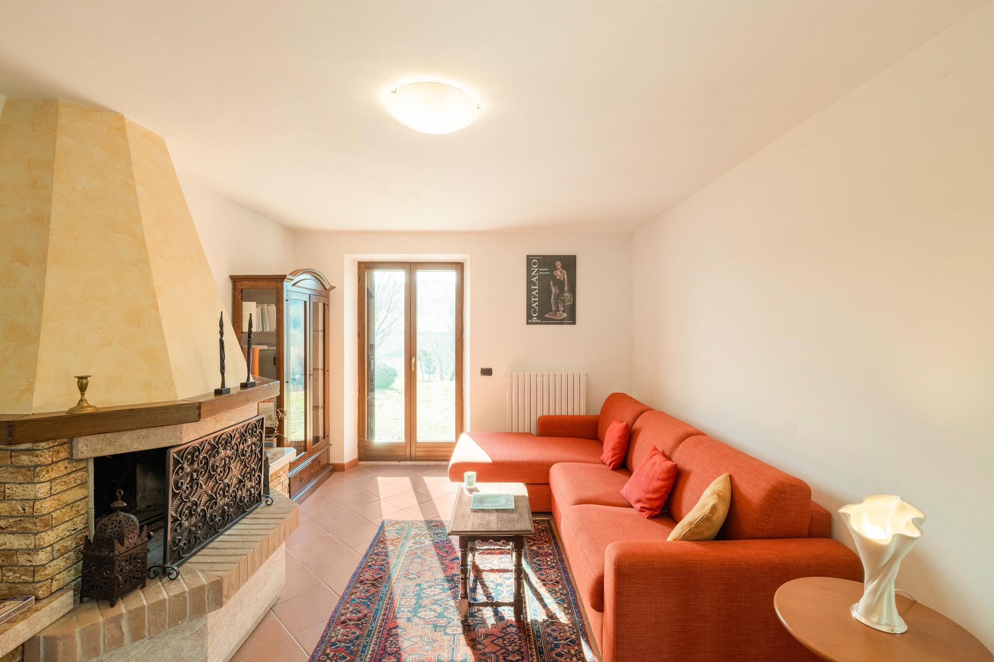 Come and stay in this amazing holiday home in Moregnano with a garden. Here, you can enjoy the barbecue meals while listening to the wireless music system. This home is ideal for a vacation with friends or families. 

You can buy everything else in the supermarket which is just a few steps away. You can also tuck into the goodies in the restaurants which are nearby. In addition, there are many other tourist attractions that are worth visiting. Porto San Giorgio Lakebeach is 17 km away. Pedaso Seabeach is 19 km away where you can relax and soak under the sun. 

The home is divided into two floors. On the ground floor, there is a living room, kitchen, washroom, and hall. The kitchen is equipped with everything needed to prepare tasty dishes that best suits your tastes. In the hall, you can sit by the fireplace reading your favourite book or read a book. The first floor has comfortable bedrooms and a balcony or terrace overlooking the nice views. There is a parking facility available here. You will find all the ingredients of a happy stay in this beautiful holiday home! 

The nearest airport is Ancona which is 88 km far from this home.