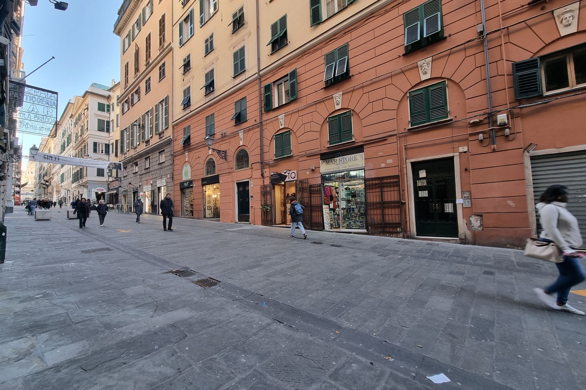 Gezellig appartement in Genua in het historische centrum
