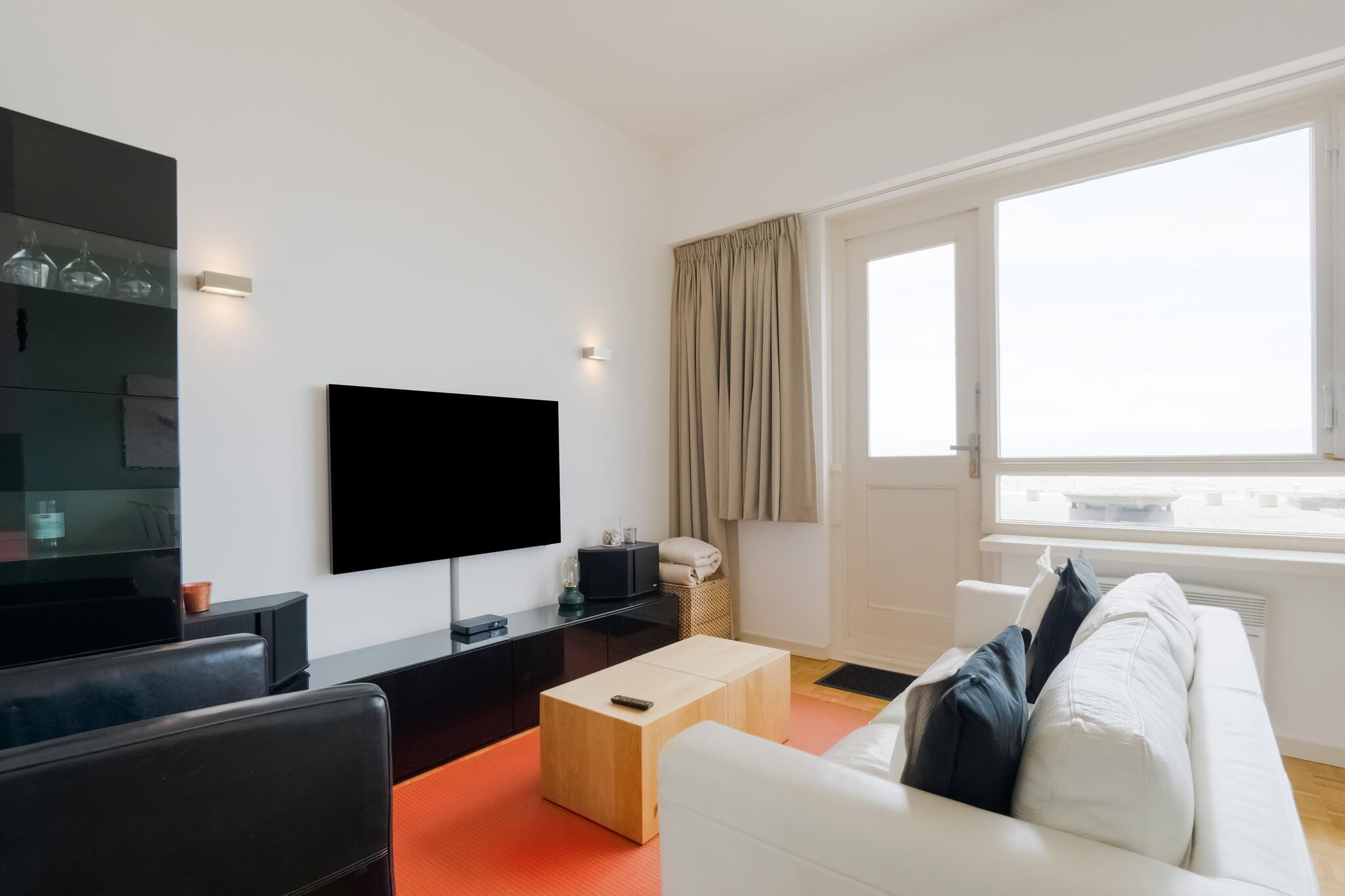 Appartement confortable avec vue sur la mer à Ostende