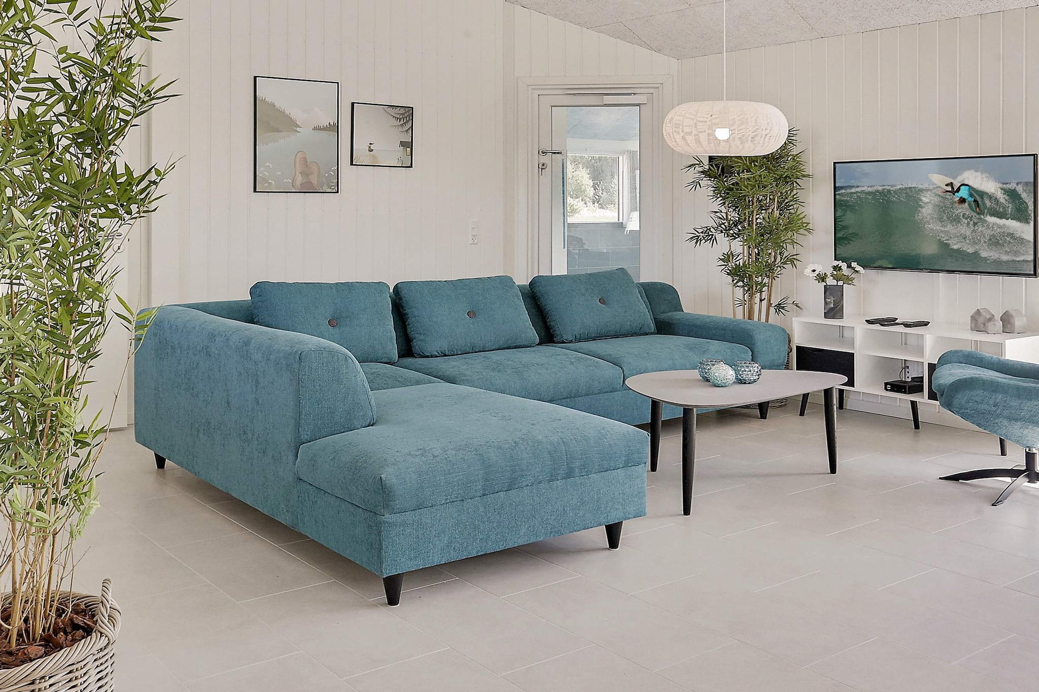 Luxe strandhuis voor 20 personen - Binnen