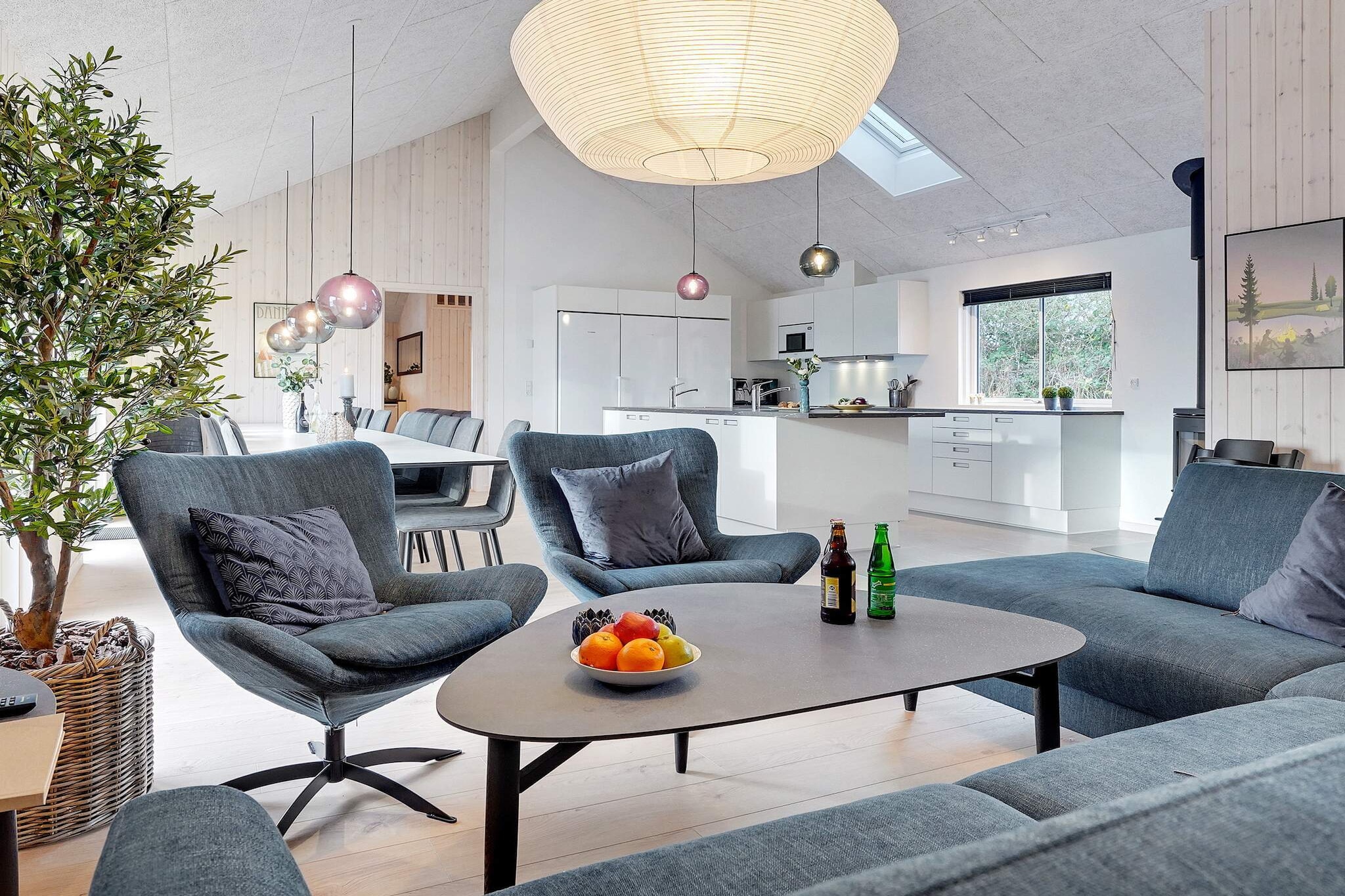 Luxe strandhuis voor 20 personen - Binnen