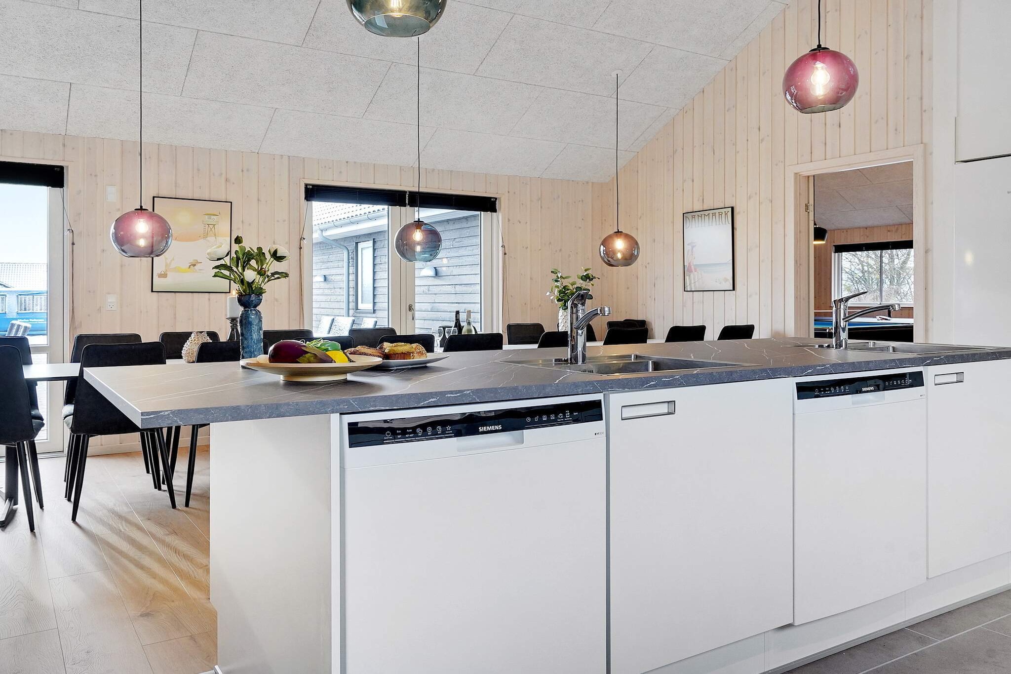 Luxe strandhuis voor 20 personen - Binnen