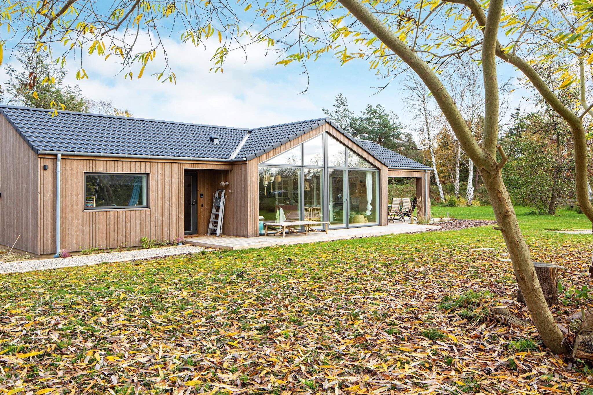 In the heart of Marielyst, just a short walk from the family-friendly beach, shops, bakery, restaurants, and even a golf course, youâ€™ll find this modern holiday home that combines comfort with convenience. Designed with light and space in mind, the open-plan living room connects seamlessly with the reddish-toned kitchen, creating a welcoming hub for family gatherings. From both the kitchen and the dining area, large windows frame views of the garden, while a wood-burning stove and eco-friendly air-to-air heat pump ensure a cozy atmosphere year-round. The home offers three bedrooms, making it ideal for families or small groups. Two rooms are furnished with double beds, while the third features a bunk bed with a pull-out lower berth that can accommodate an extra guest. The bathroom is modern and practical, with a shower, toilet, and underfloor heating for extra comfort. A fully equipped kitchen with ceramic hob, fridge-freezer, and dishwasher makes meal preparation easy, while amenities like a washing machine, Chromecast, and international TV channels add to the convenience. Free Wi-Fi keeps everyone connected, though many guests may prefer to disconnect and simply enjoy the calm surroundings. Outdoors, the property opens onto a generous 1,600 mÂ² natural plot, offering both space and privacy. A 46 mÂ² terrace, partly covered, invites you to enjoy long summer meals and quiet mornings with coffee in the fresh air. The grounds also feature a fire pit, a pÃ©tanque court for friendly competitions, a summer outdoor shower, and a barbecue for evenings under the open sky. Here, days unfold at an easy paceâ€”whether itâ€™s beach walks, cooking together, or simply sitting by the fire. Please note: the house is not available for youth group rentals.A refundable deposit might be charged closer to your check-in date. TheÂ securityÂ depositÂ ensuresÂ aÂ smoothÂ stayÂ andÂ coversÂ any additionalÂ servicesÂ orÂ consumptionÂ charges.ThisÂ depositÂ coversÂ utilitiesÂ consumedÂ duringÂ yourÂ stay andÂ anyÂ additionalÂ servicesÂ thatÂ mayÂ beÂ taken.TheÂ finalÂ amountÂ willÂ beÂ adjustedÂ basedÂ onÂ actualÂ meter readings,Â actualÂ usageÂ ofÂ extraÂ services,Â andÂ anyÂ remaining balanceÂ willÂ beÂ refundedÂ withinÂ 21Â daysÂ afterÂ checkout.ThisÂ depositÂ simplyÂ actsÂ asÂ aÂ prepaymentÂ forÂ chargesÂ that Â youÂ wouldÂ anywaysÂ payÂ for,Â ensuringÂ aÂ seamlessÂ stayÂ and check-outÂ experience.