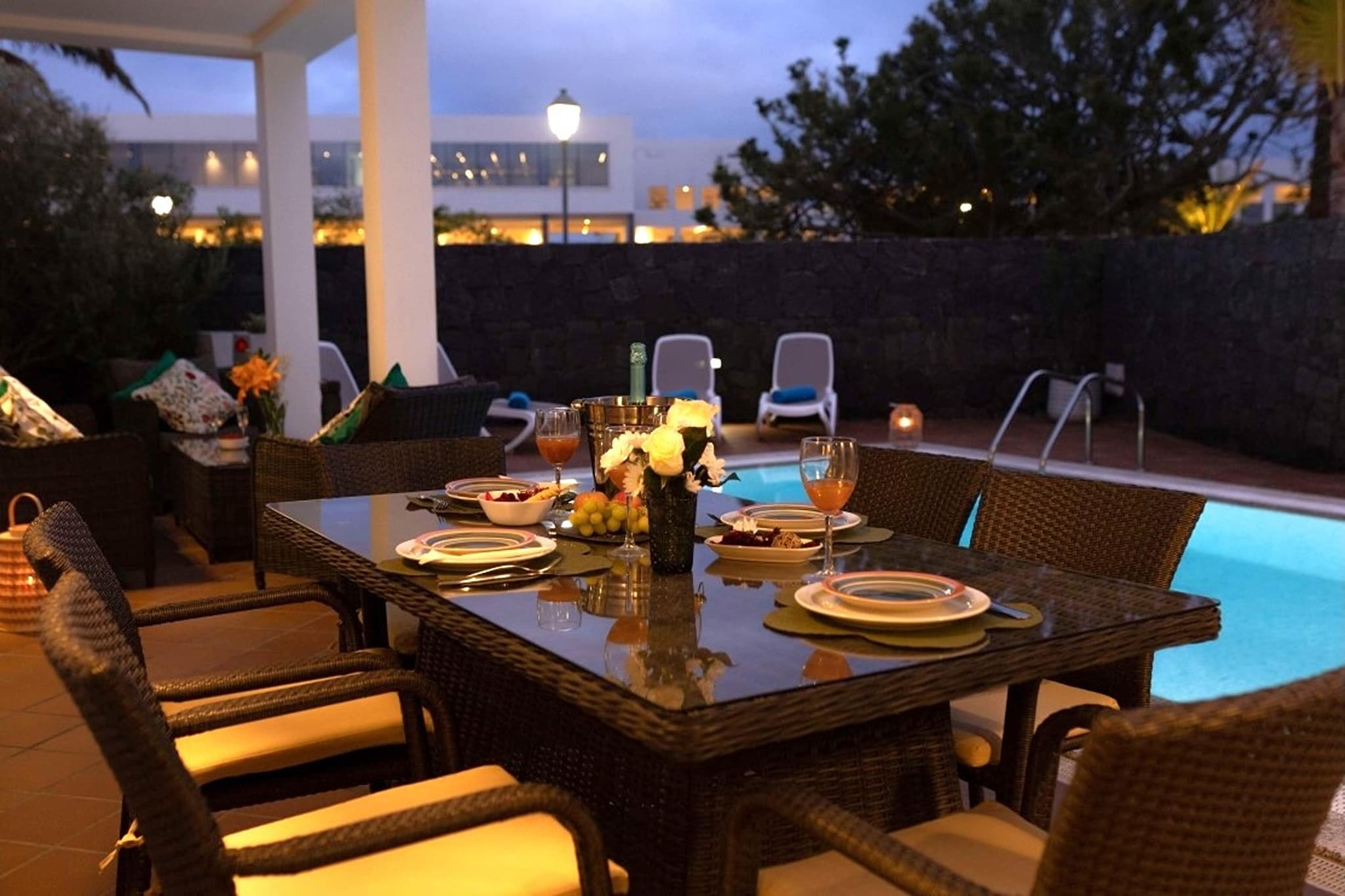 Villa A-Terrace balcony