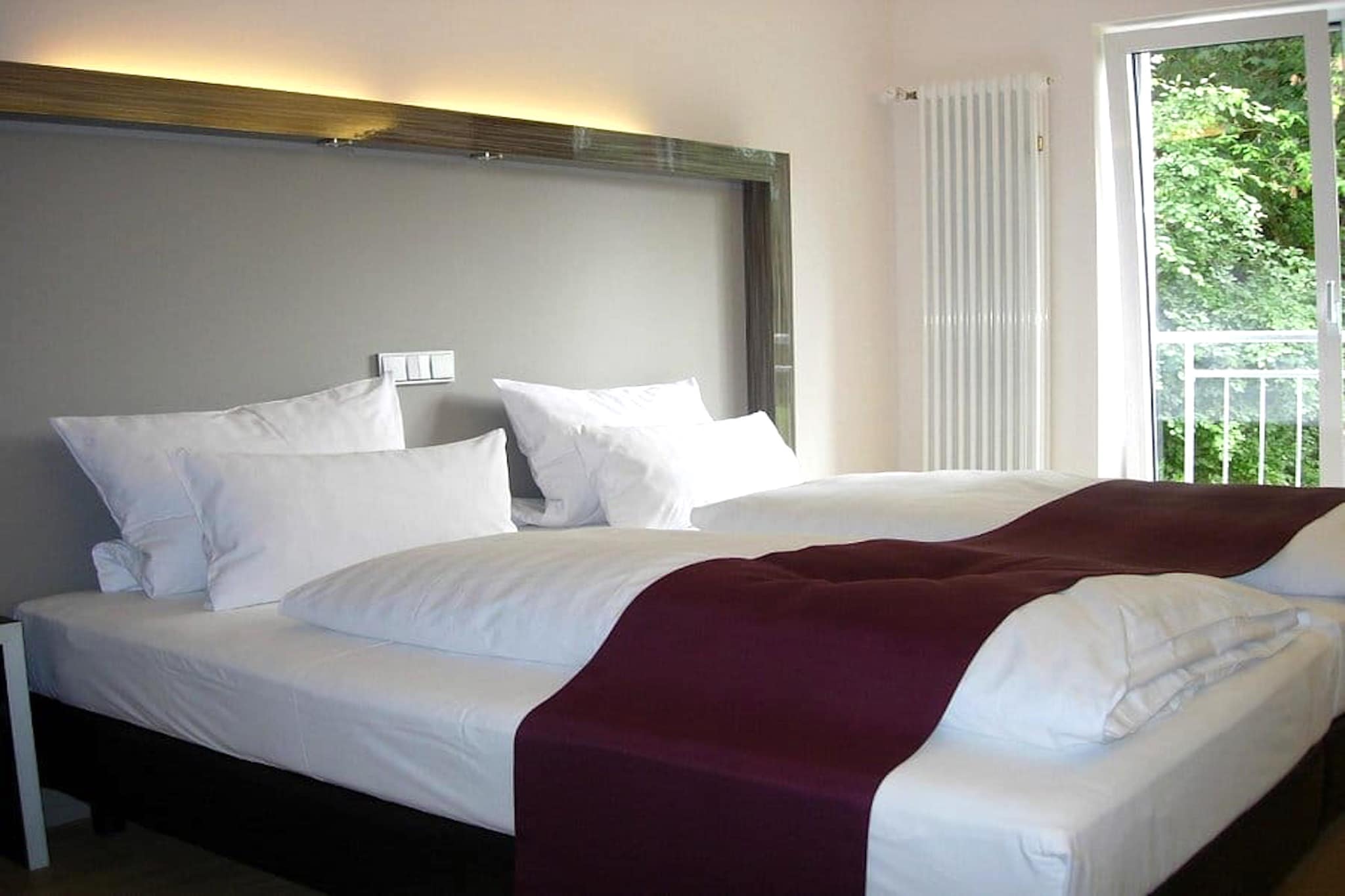 Kispet zwei Doppelzimmer Oberhausen-Slaapkamer