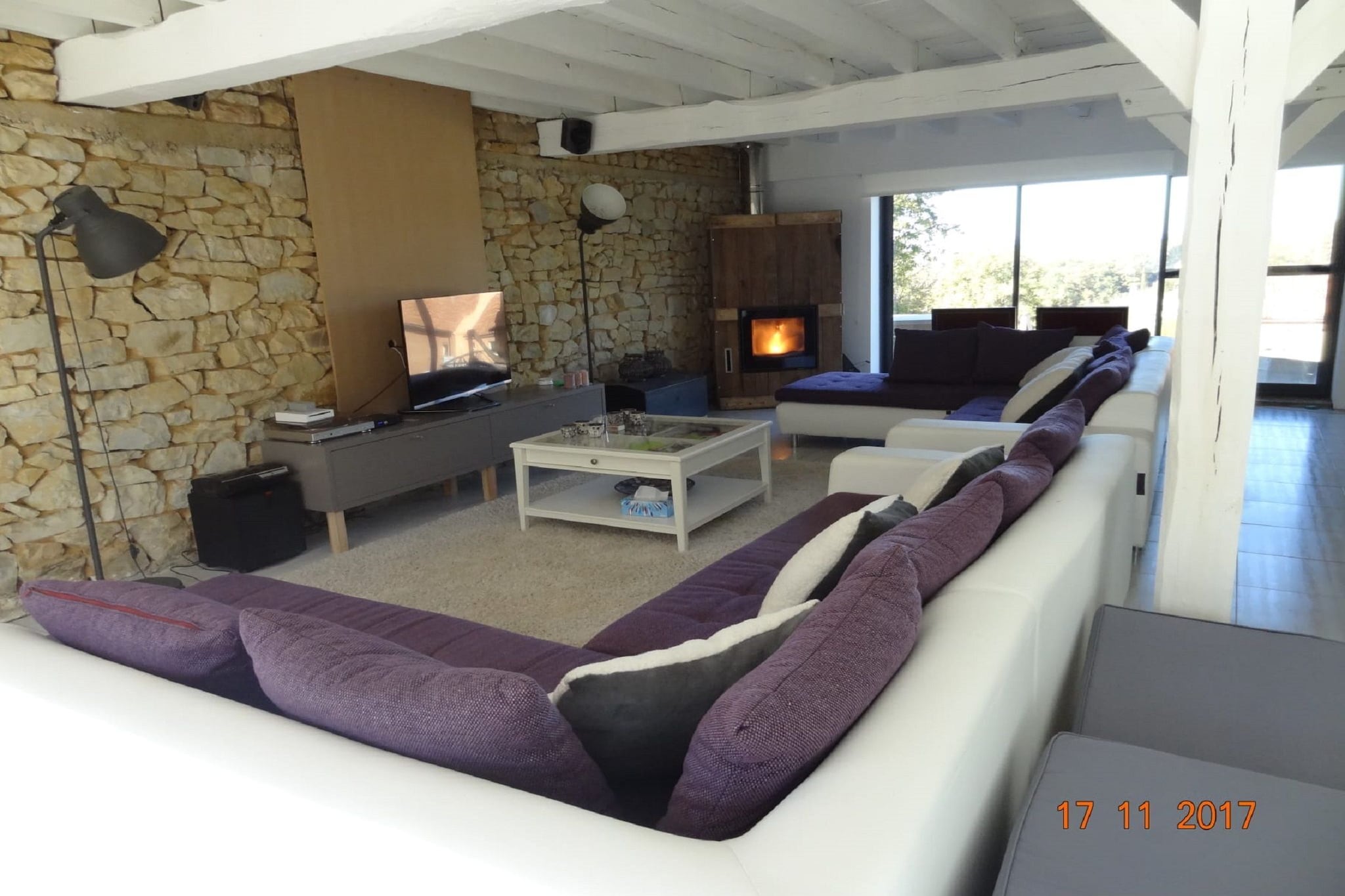 La Glevade-Living room