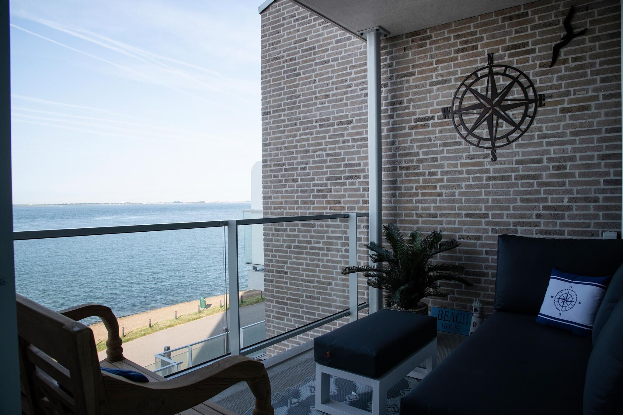 Appartement élégant avec vue sur la mer