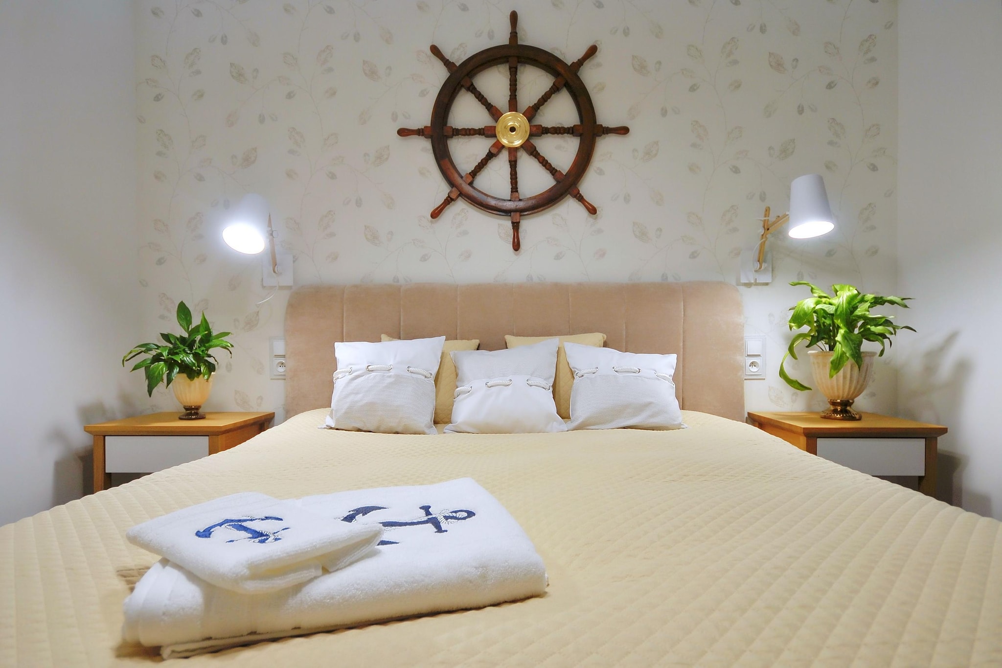 Dom na wodzie Bytów - Schlafzimmer