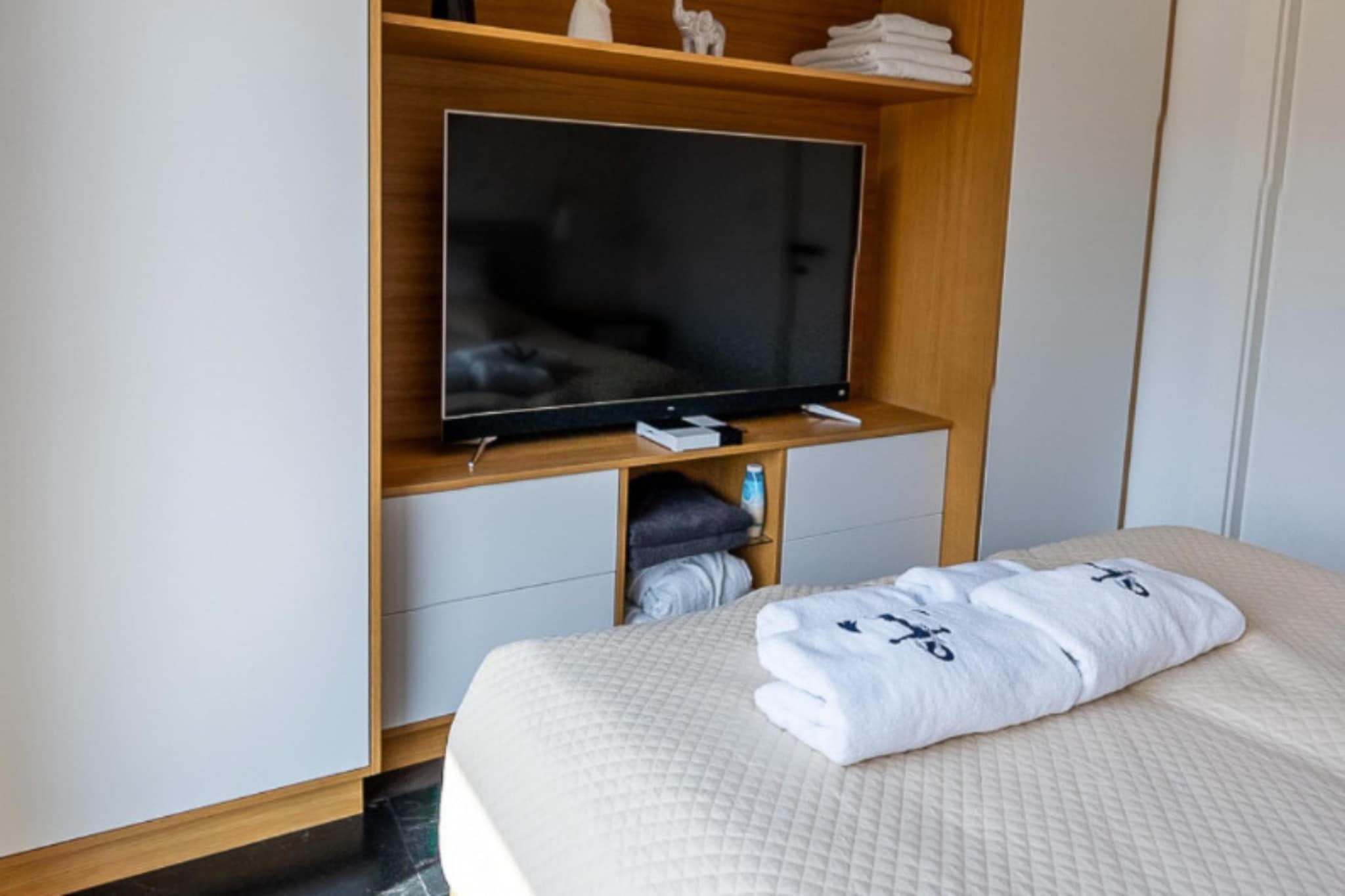 Dom na wodzie Bytów - Schlafzimmer