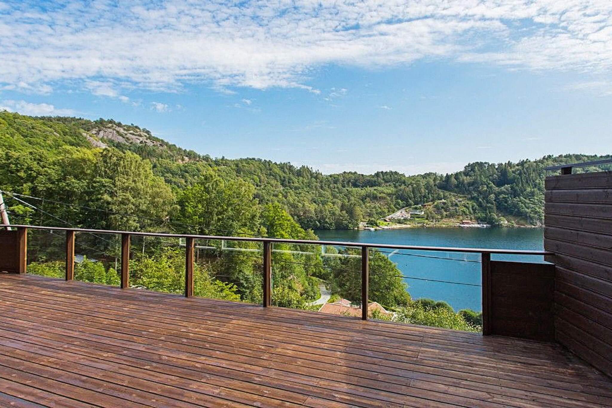 10 Personen Ferienhaus in lyngdal-By Traum - Wasserblick