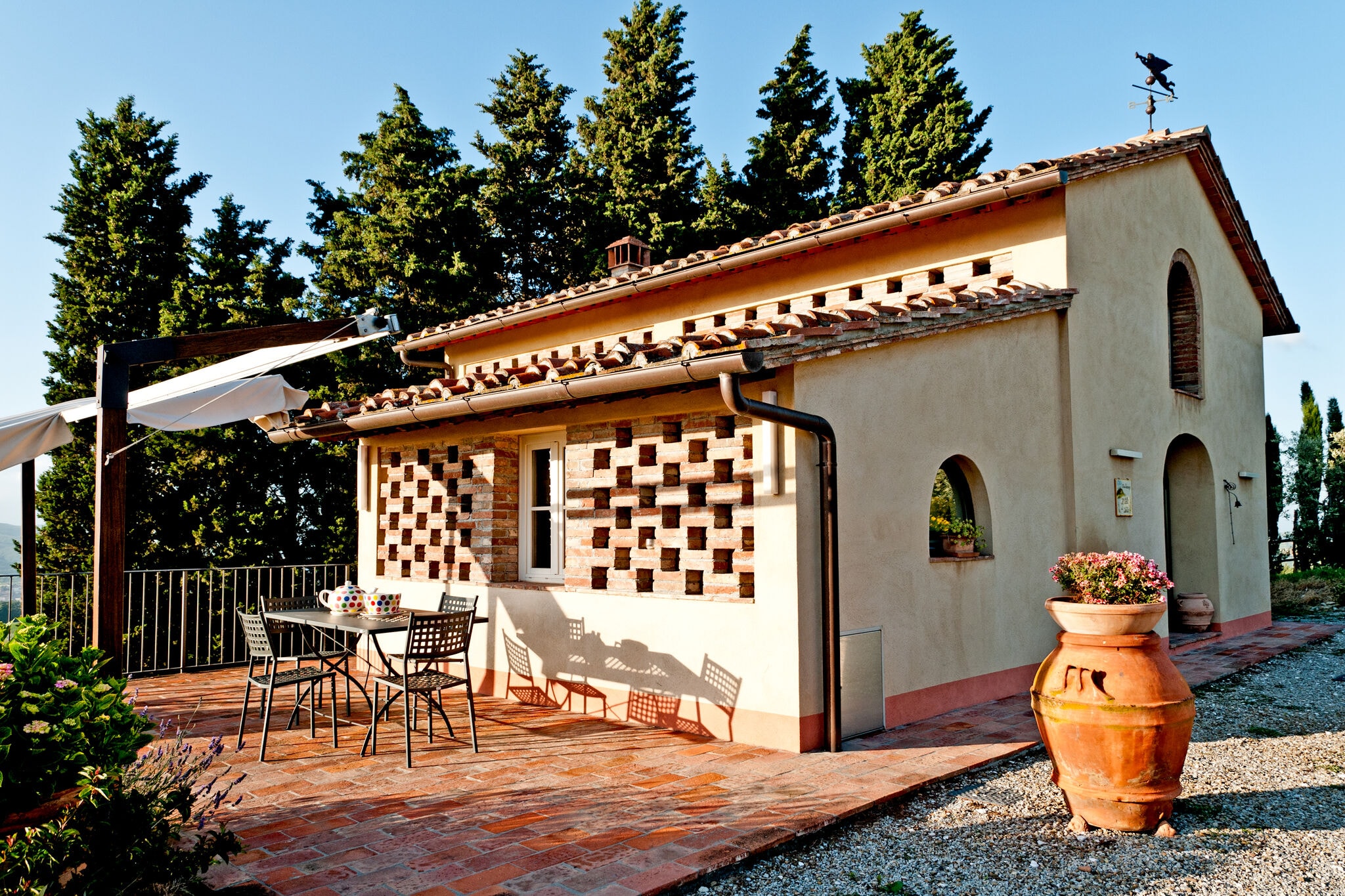 Aangenaam vakantiehuis in Montelupo Fiorentino met tuin