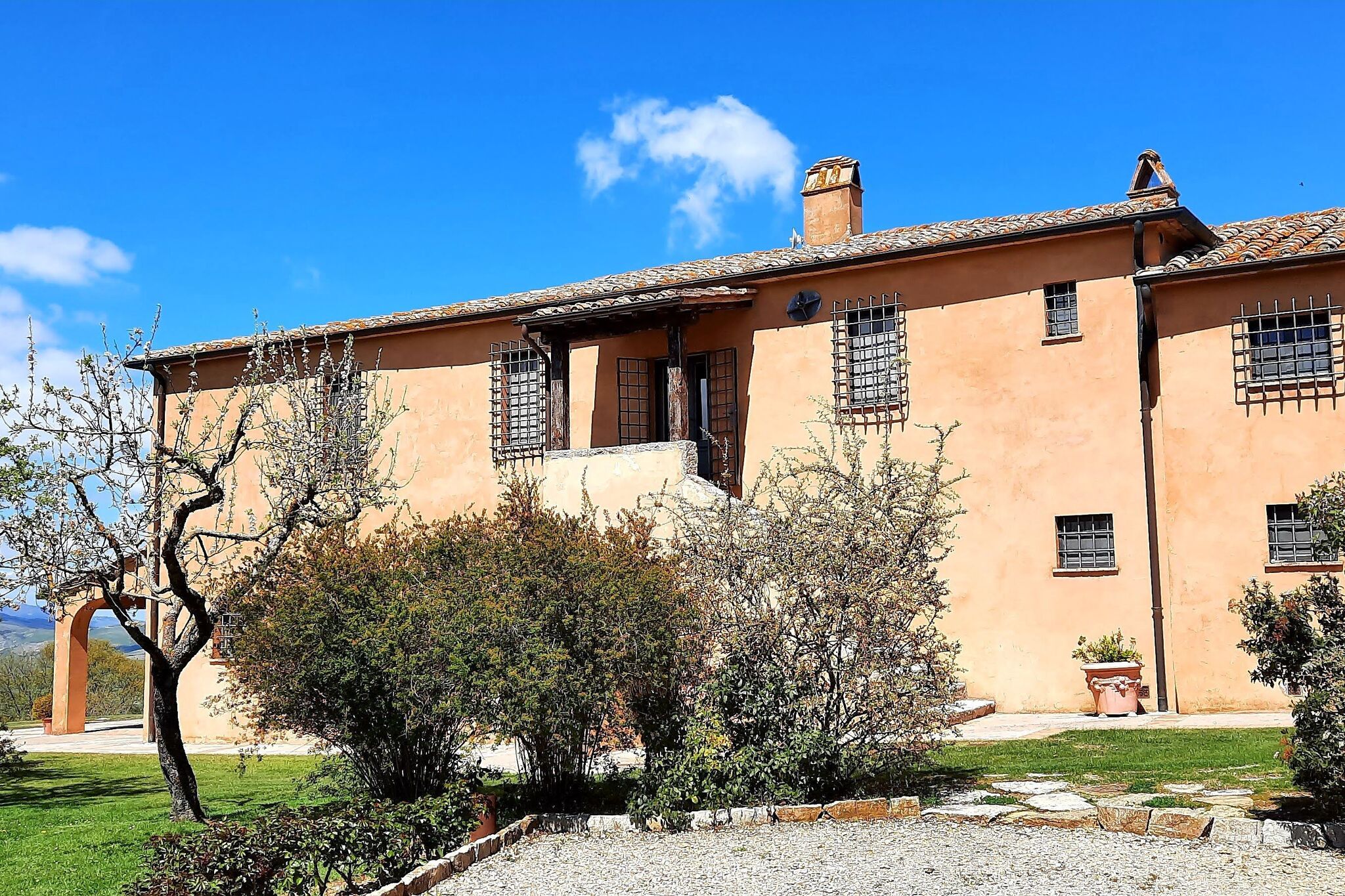 Knus vakantiehuis in San Casciano dei Bagni met tuin