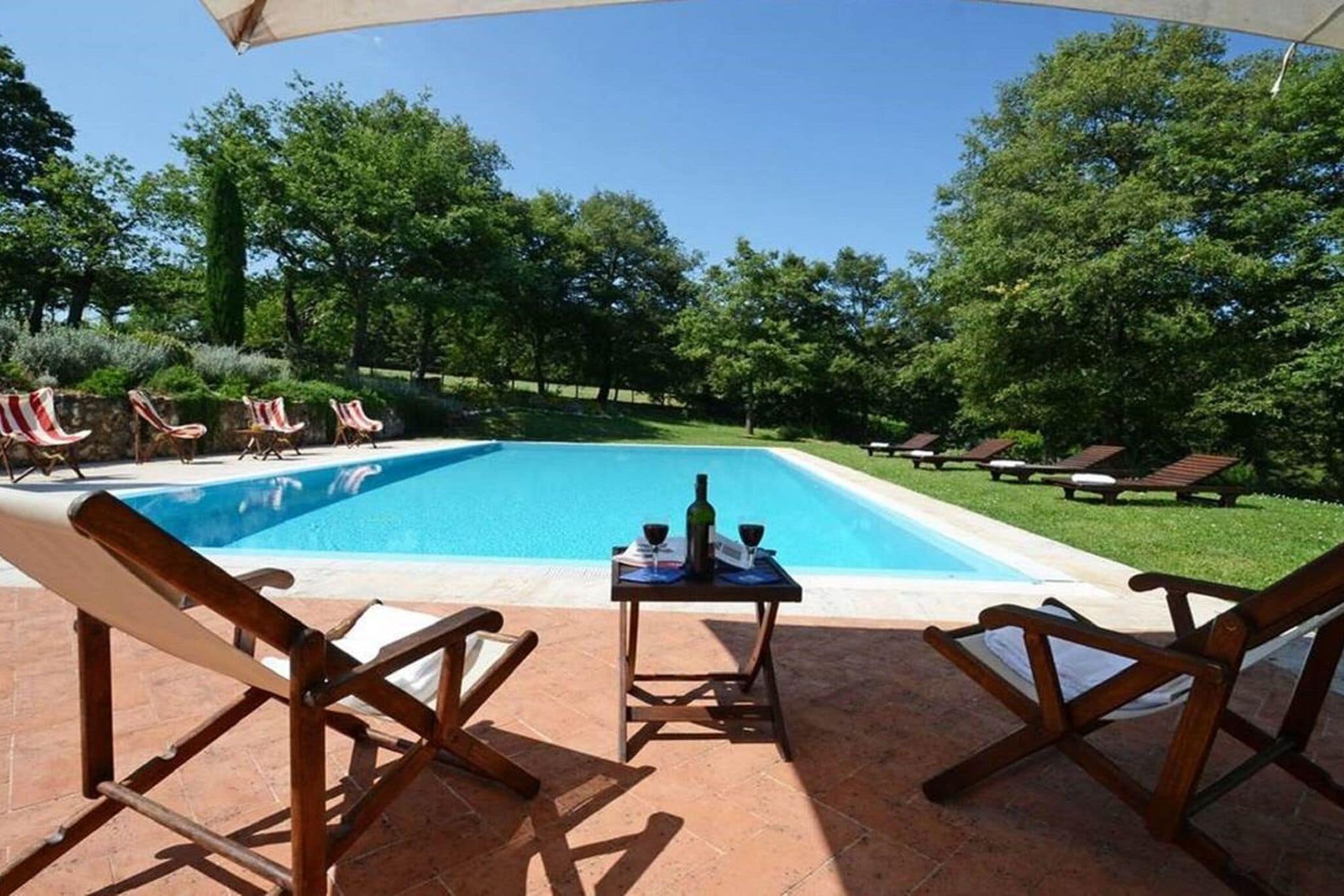 Geweldig vakantiehuis in Sarteano met privézwembad