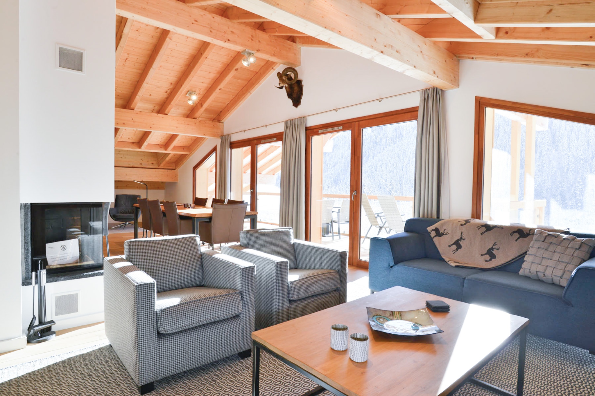 Penthouse 8p.-Woonkamer
