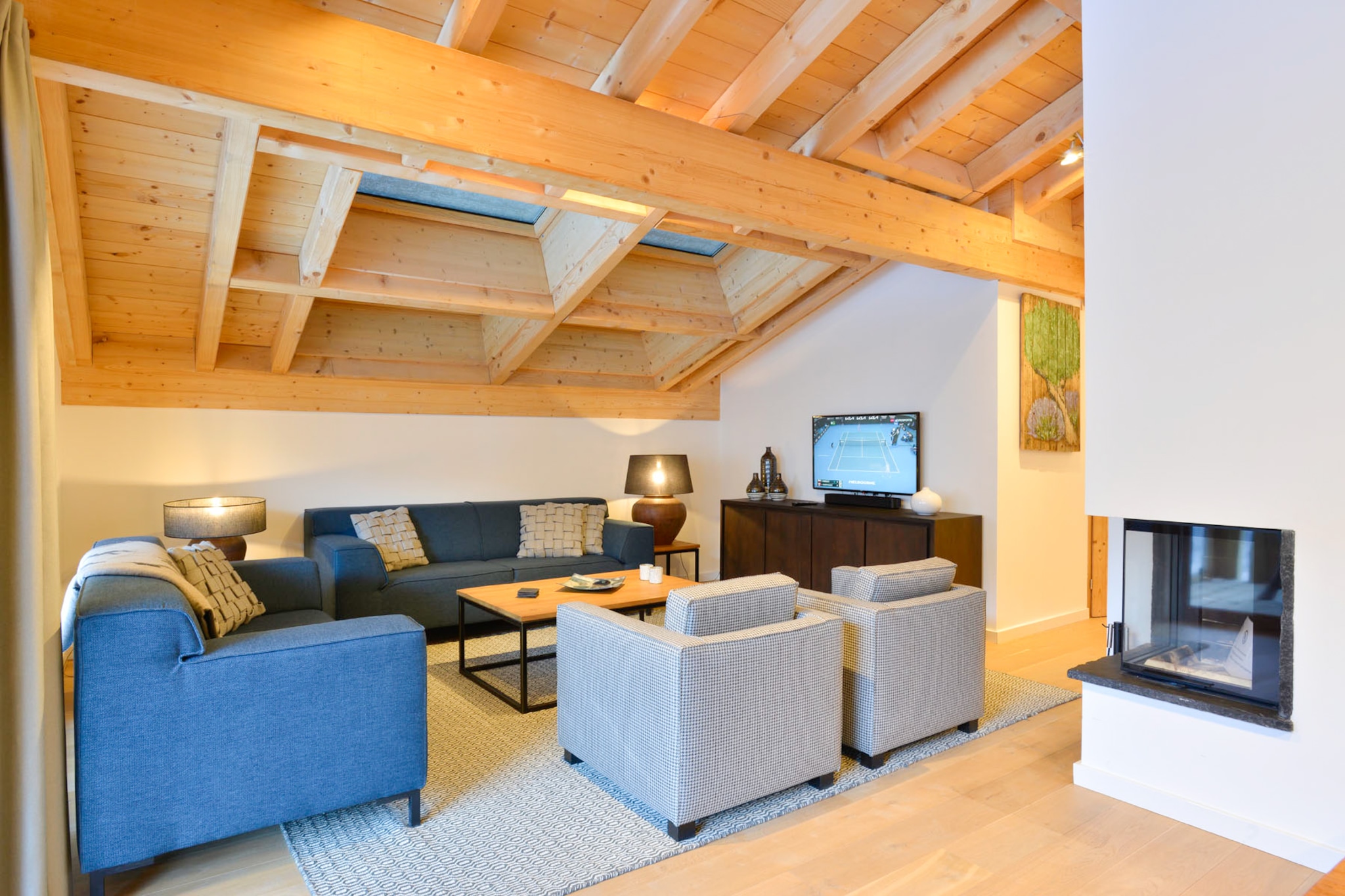 Penthouse 8p.-Woonkamer