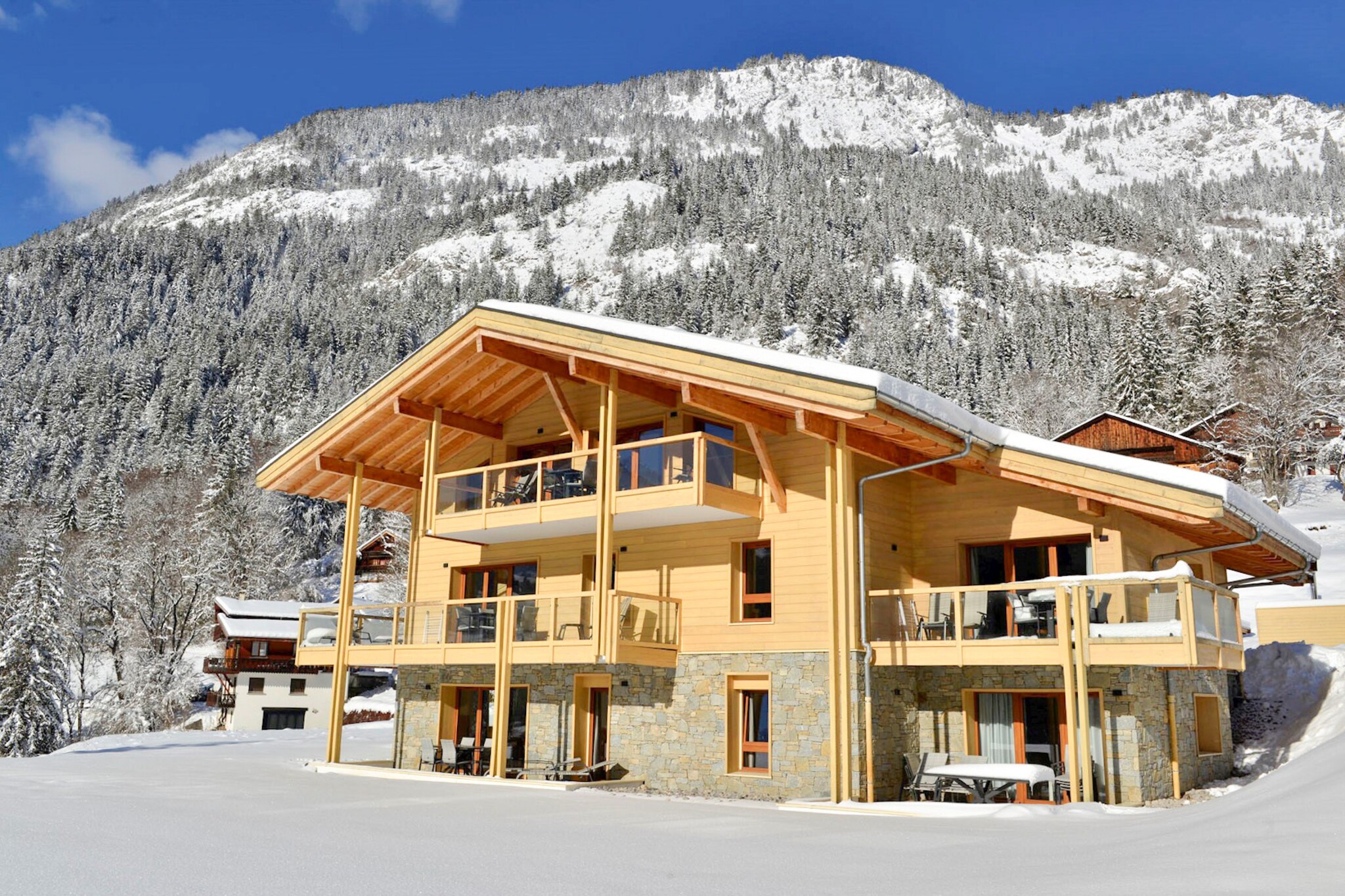 Penthouse 8p.-Exterieur winter