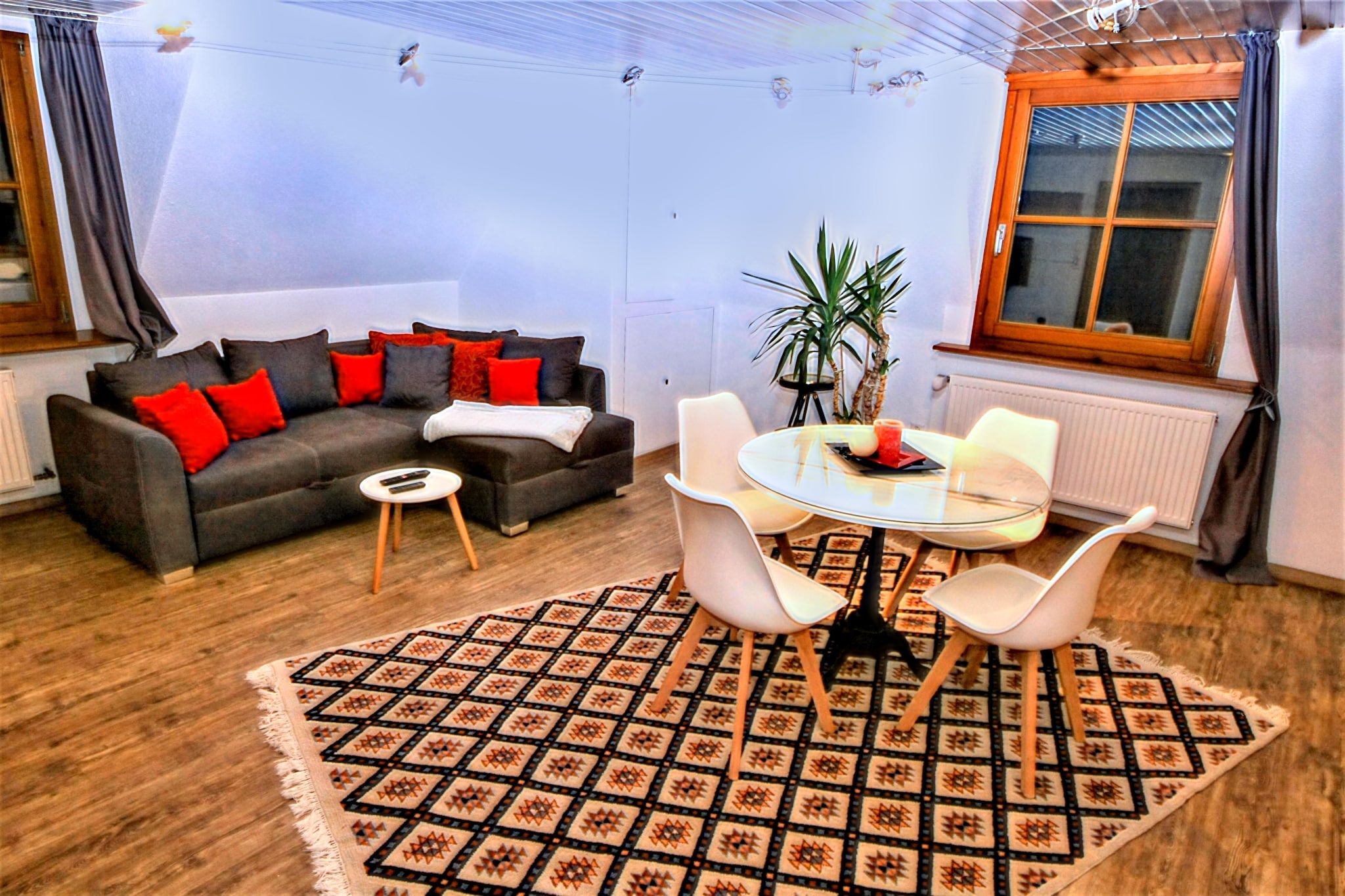 Ferienwohnung Herrischied-Woonkamer