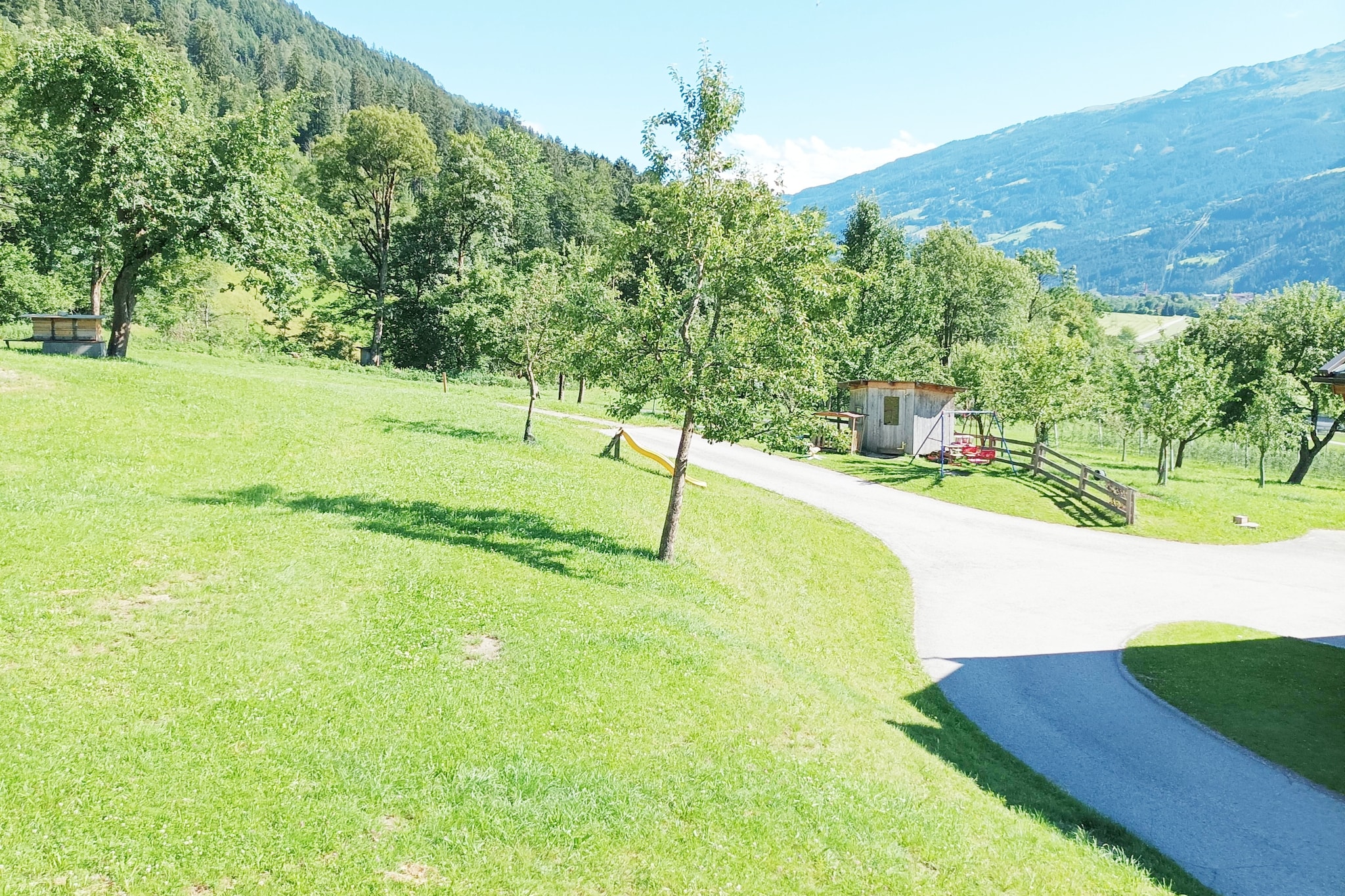 Steinachhof - Gebieden zomer 1km