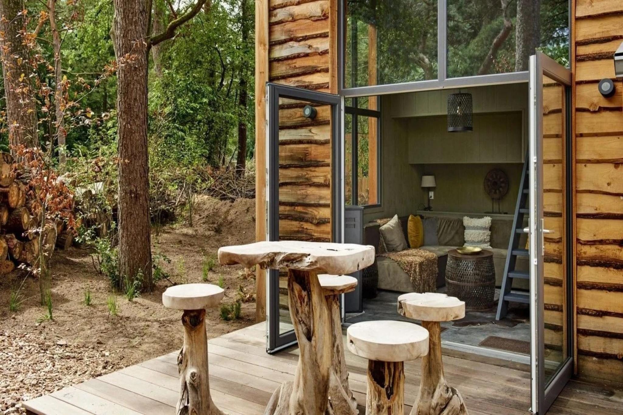 Tiny House 4 - Terrasse/Balkon