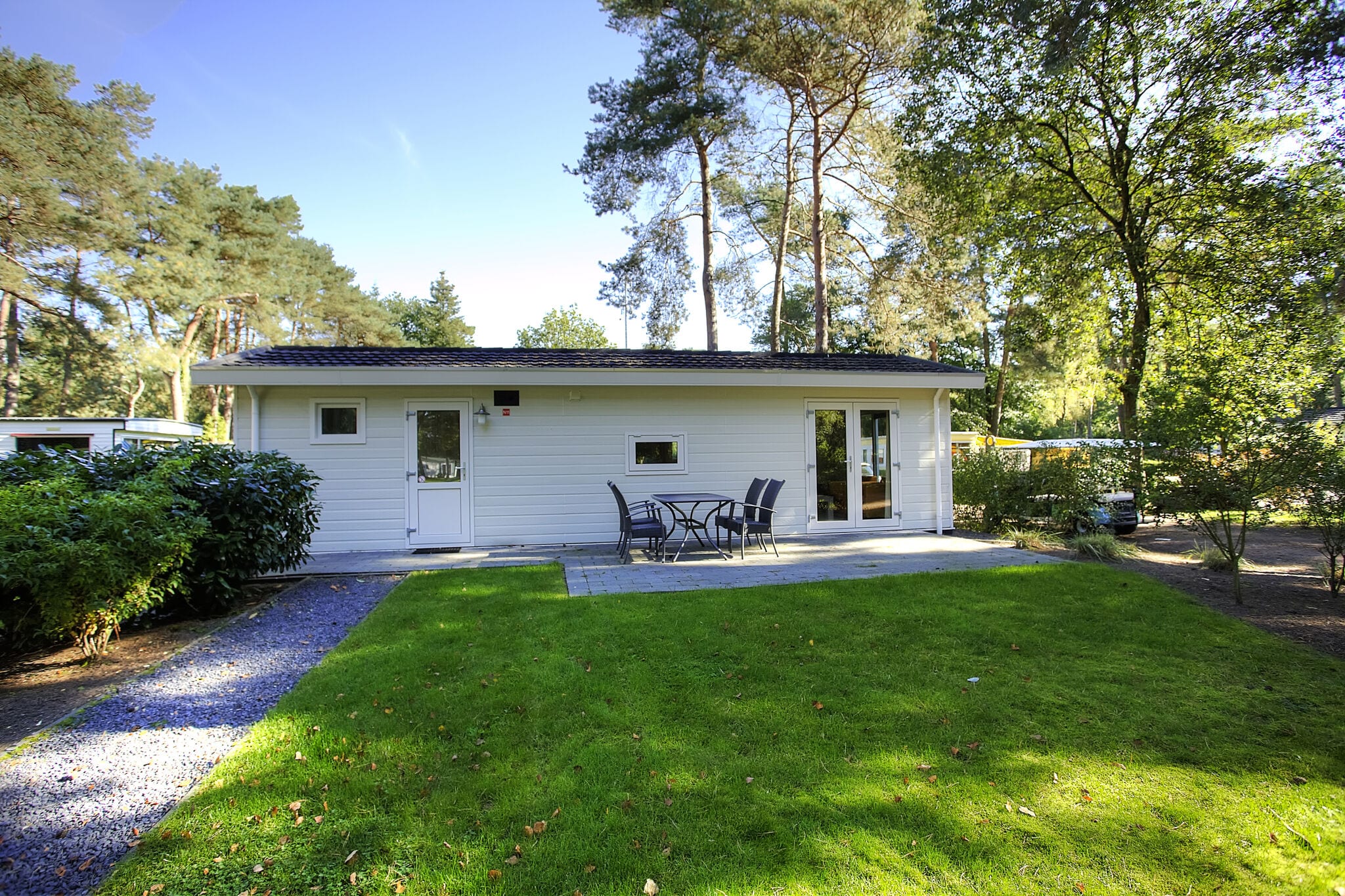 Chalet with a dishwasher on the Veluwe