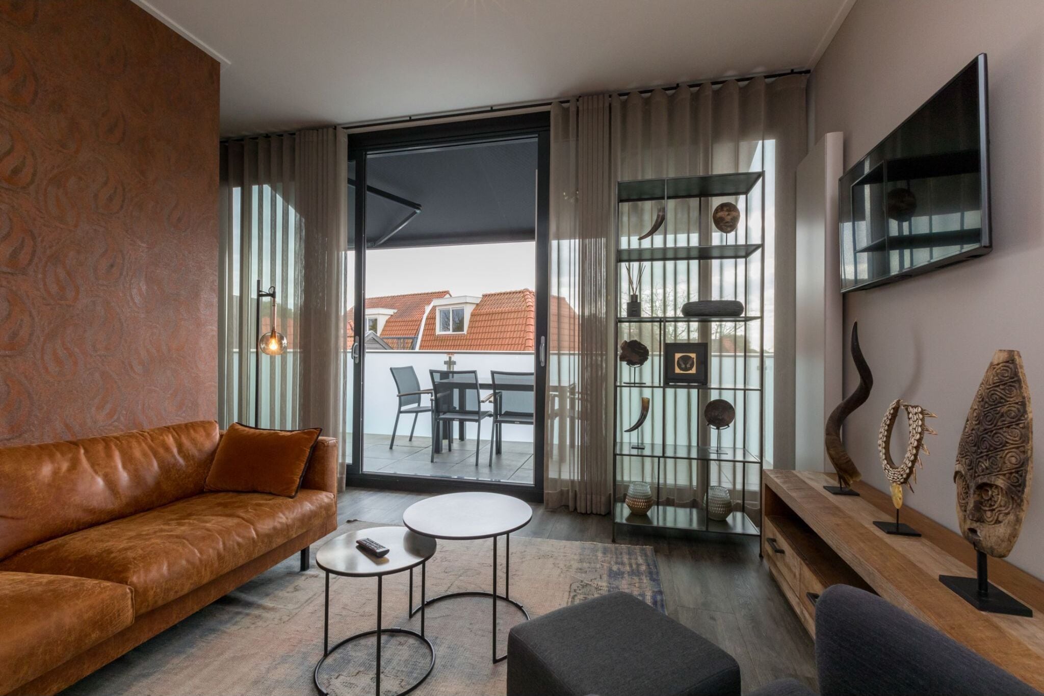 high-quality holiday apartment right in the center of Domburg