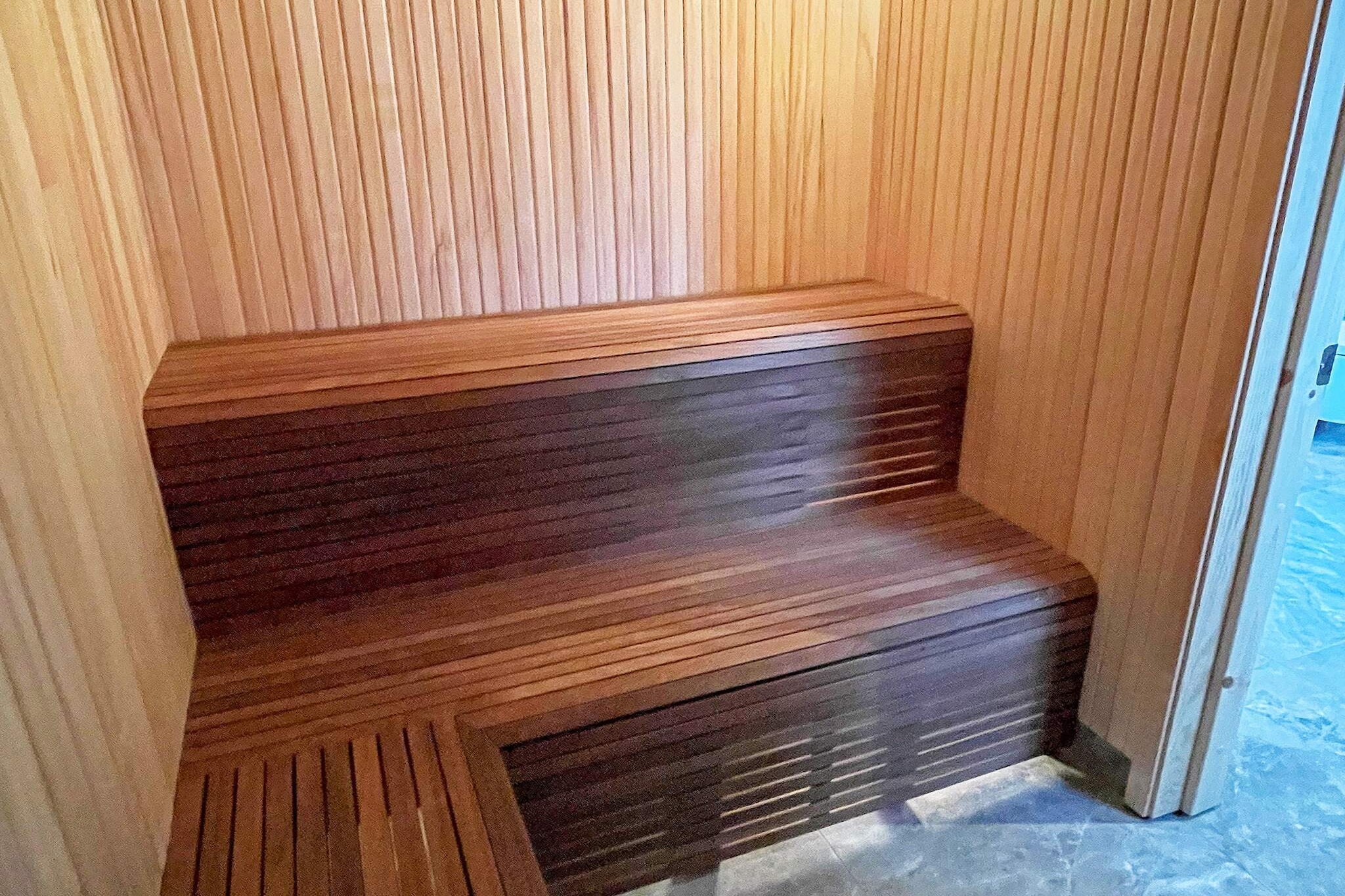 Ruime villa aan het meer met sauna - Sauna