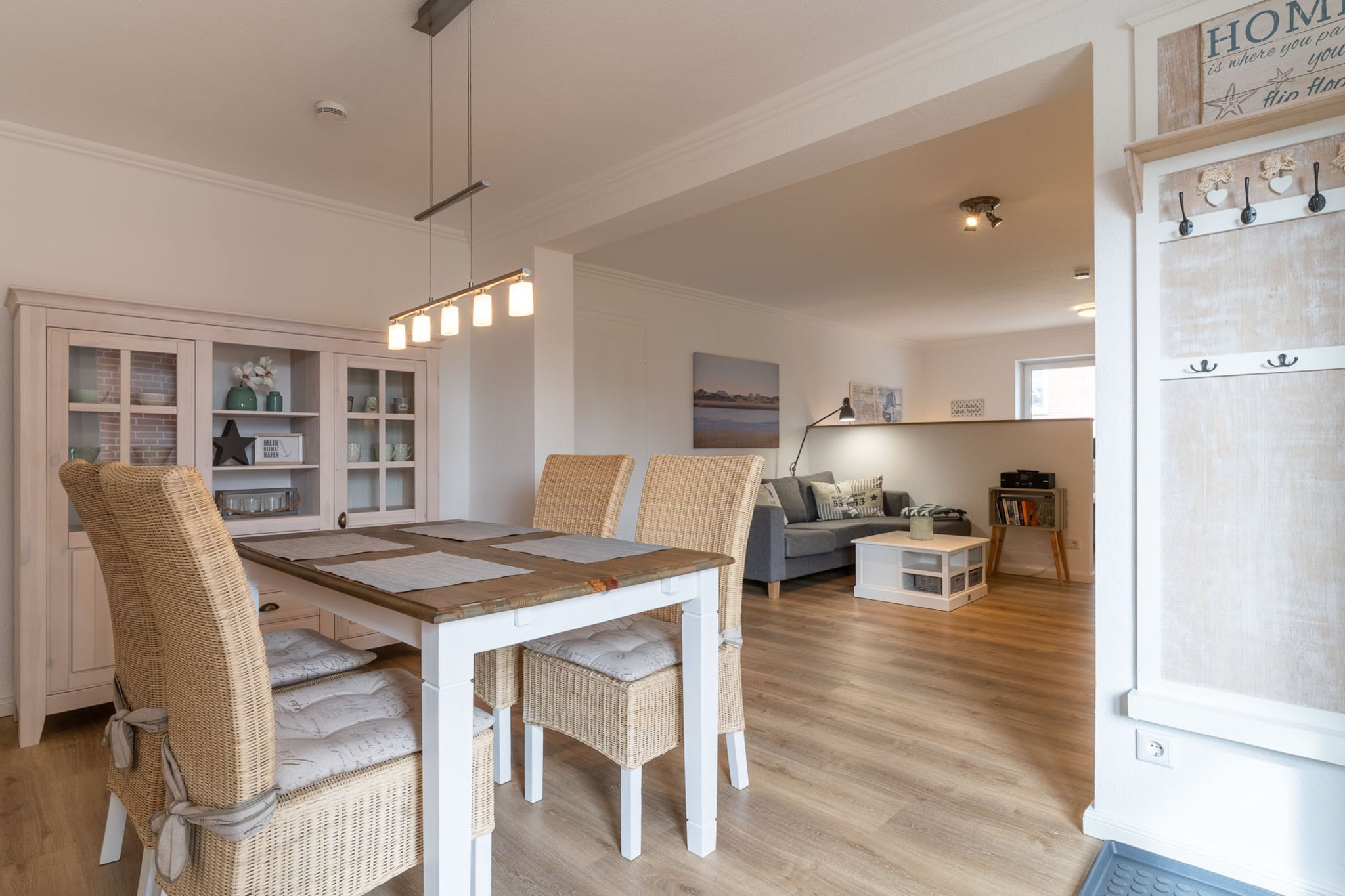 Ferienwohnung Deichlamm St Peter-Ording-Eetkamer