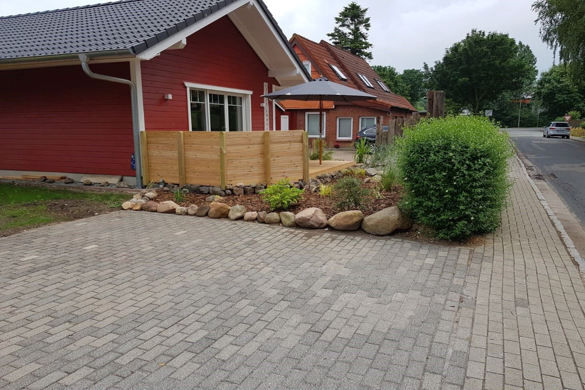 Ferienhus Tönning-Exterior in summer