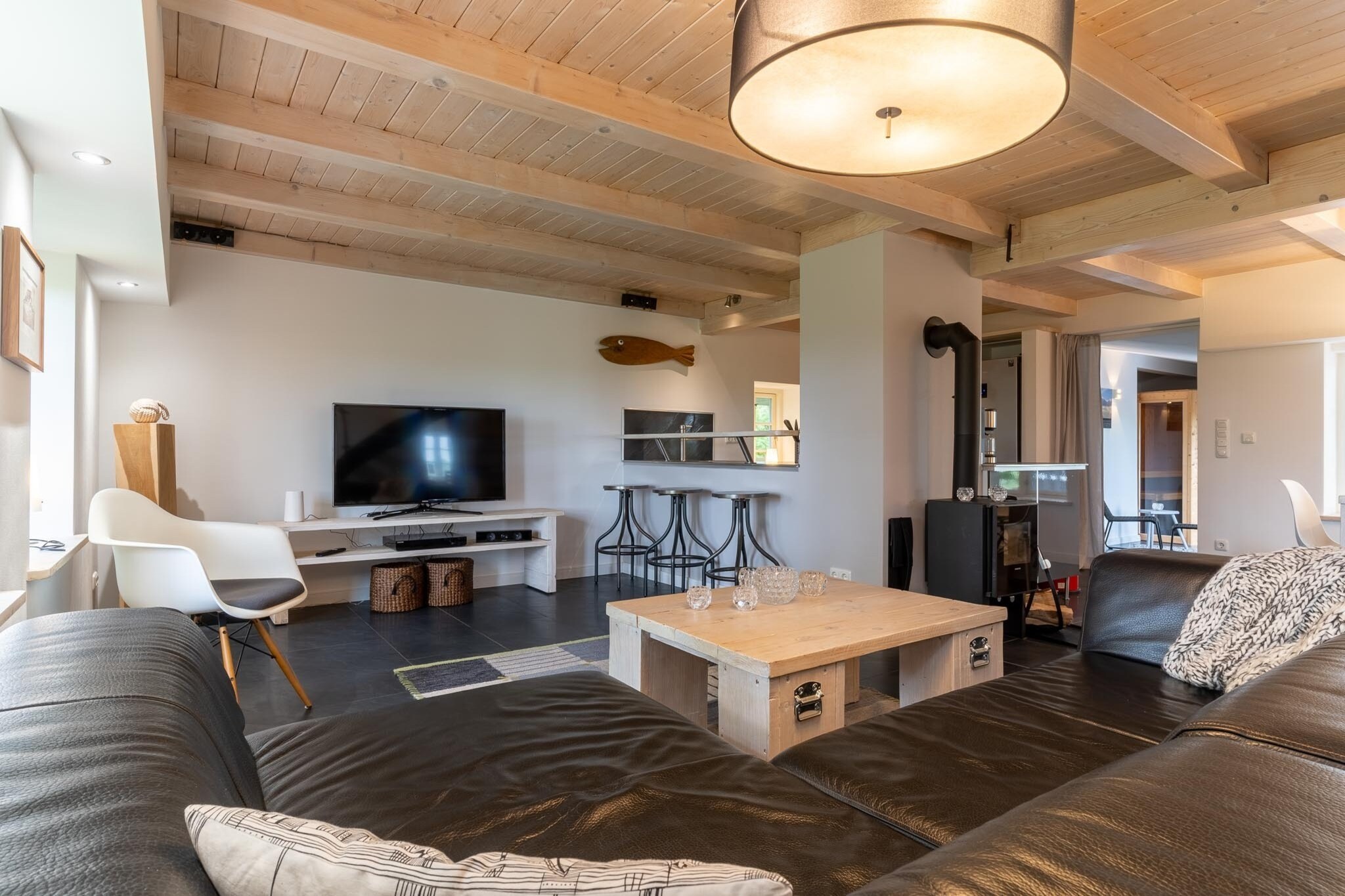 Ferienhaus Hygge Westerhever-Salon