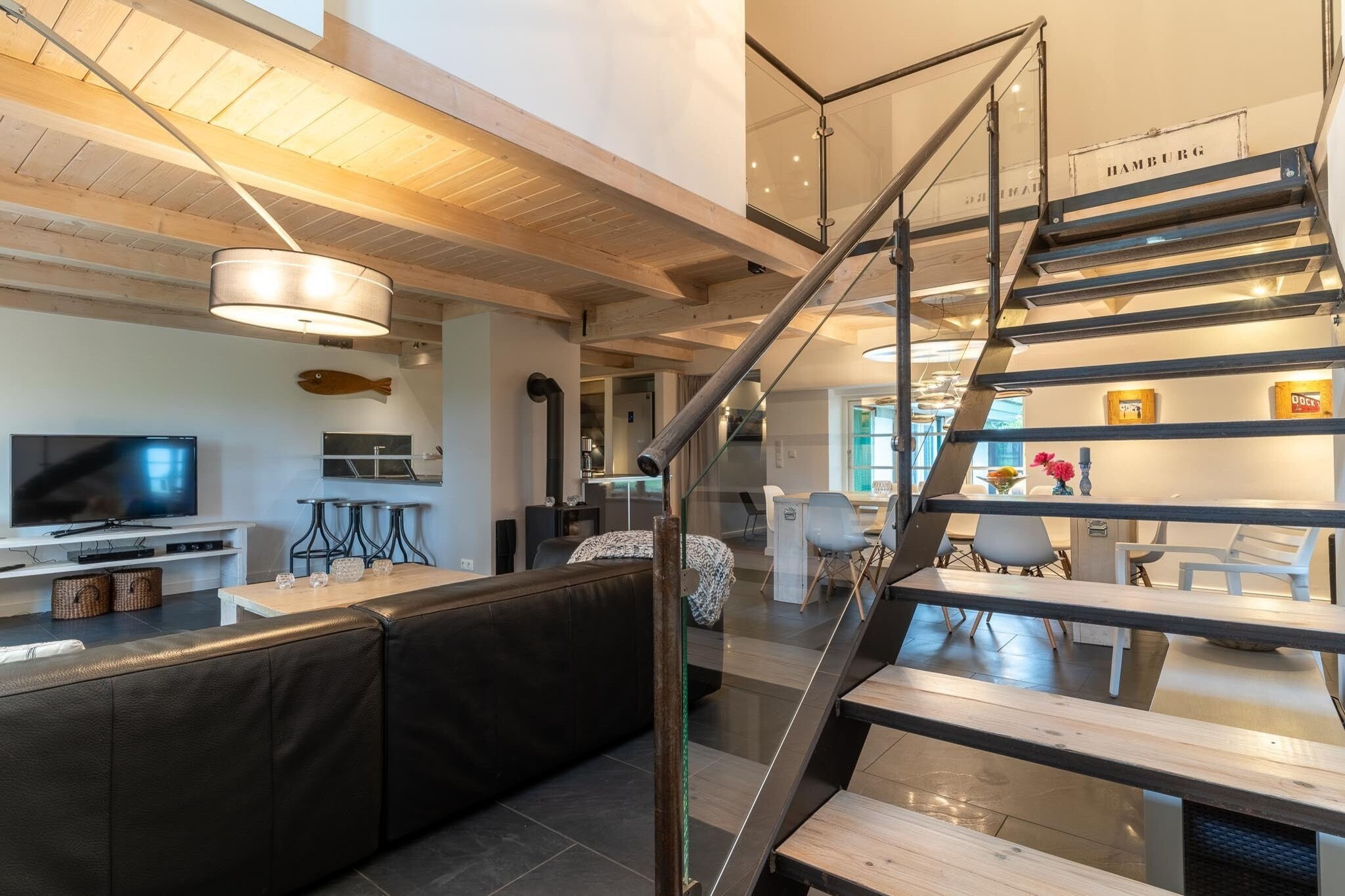 Ferienhaus Hygge Westerhever-Escalier