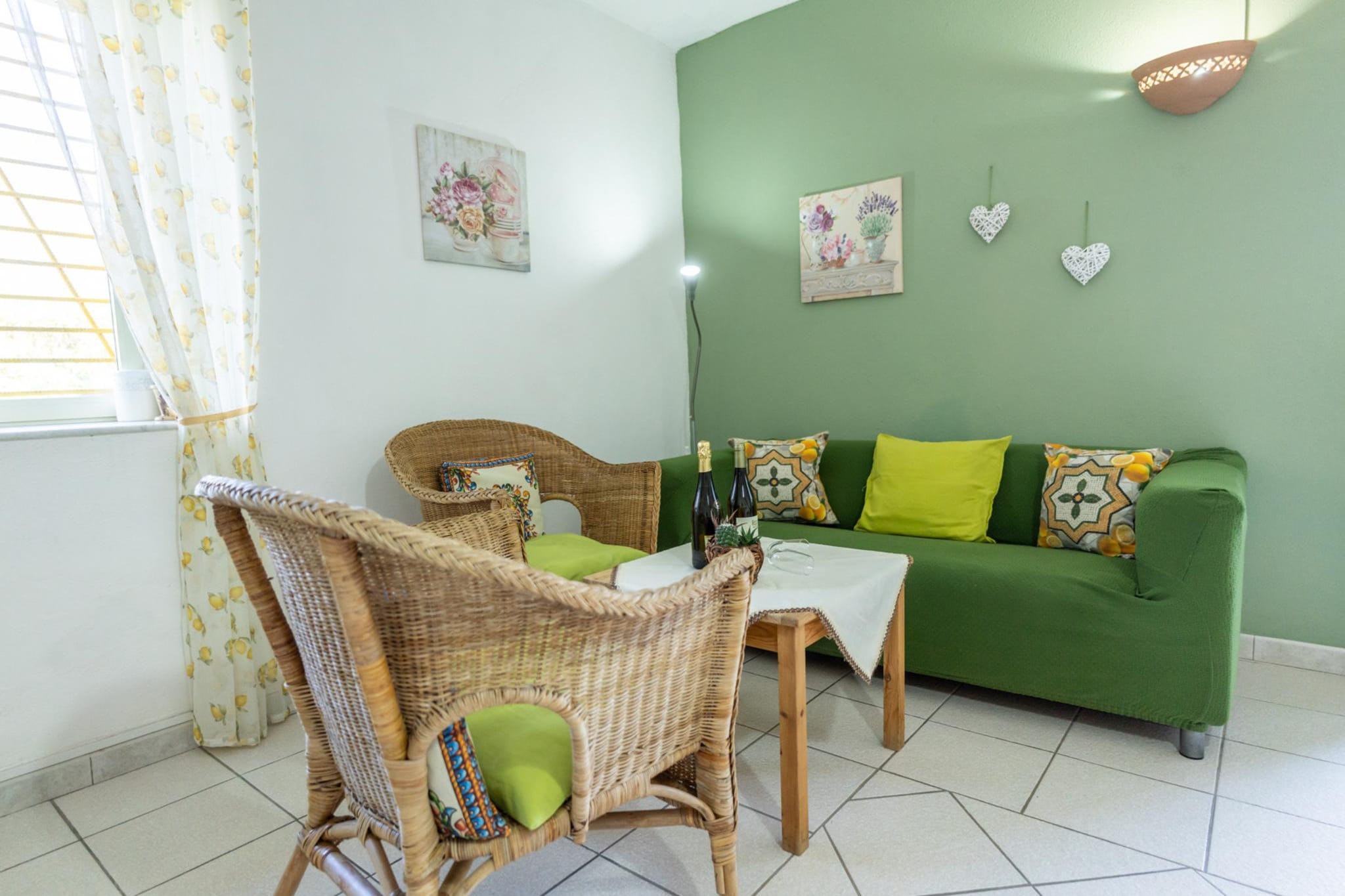 Ferienhaus Casa Mamma Maria Francavilla di Sicilia-Woonkamer