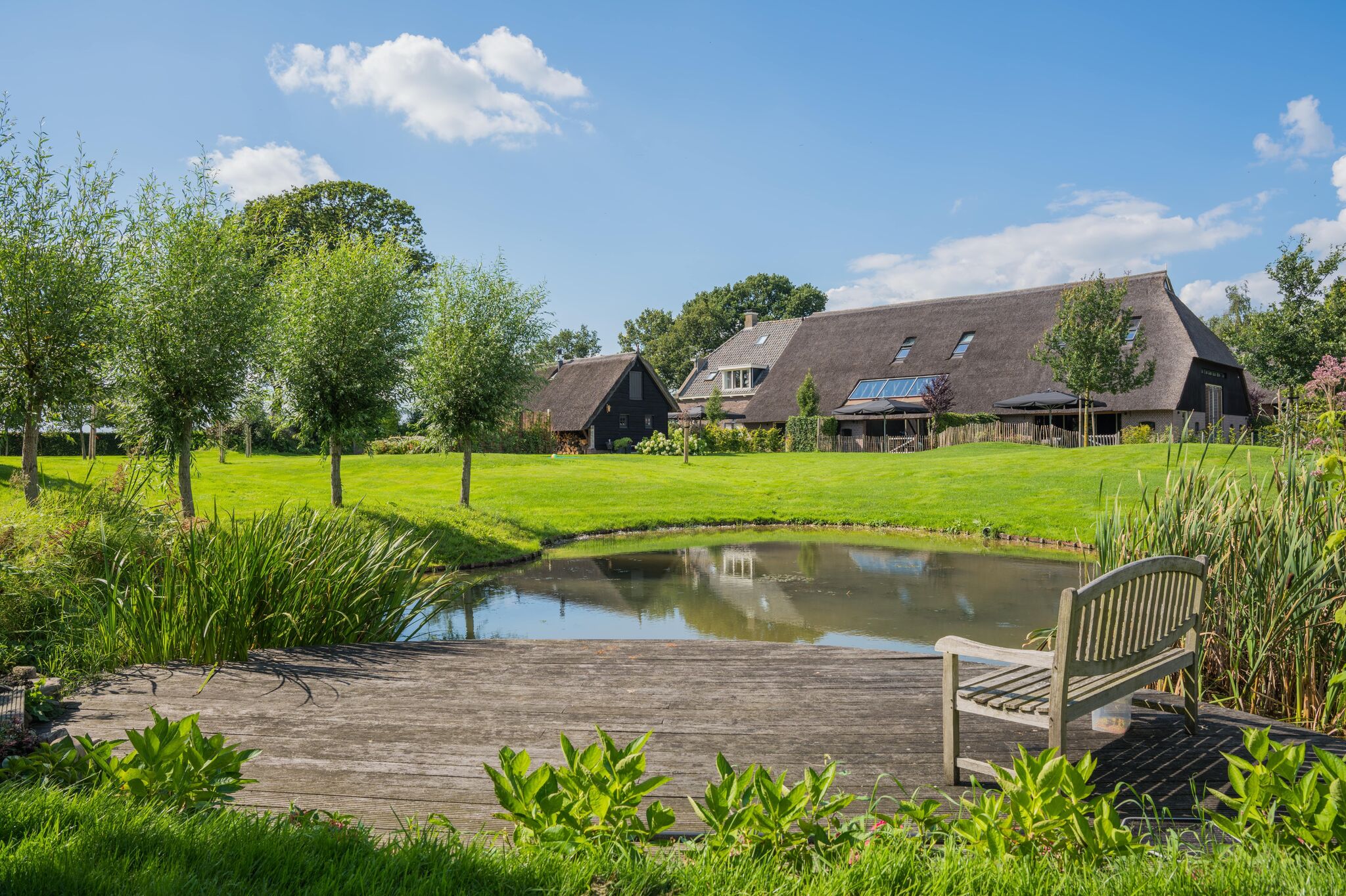 Grandeur Farmhouse in Dwingeloo at a National Park