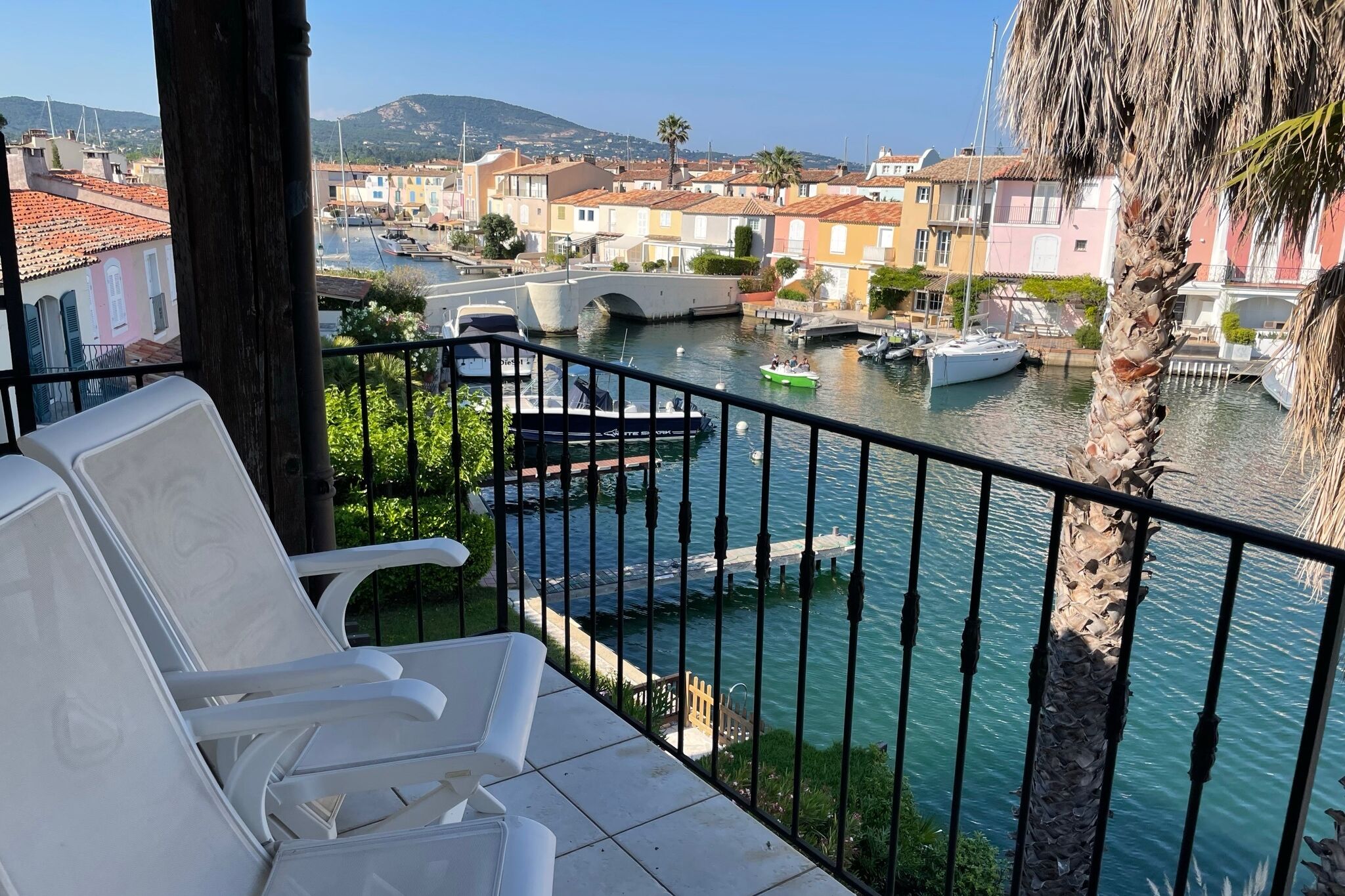 Waterfront holiday home in Port Grimaud with terrace