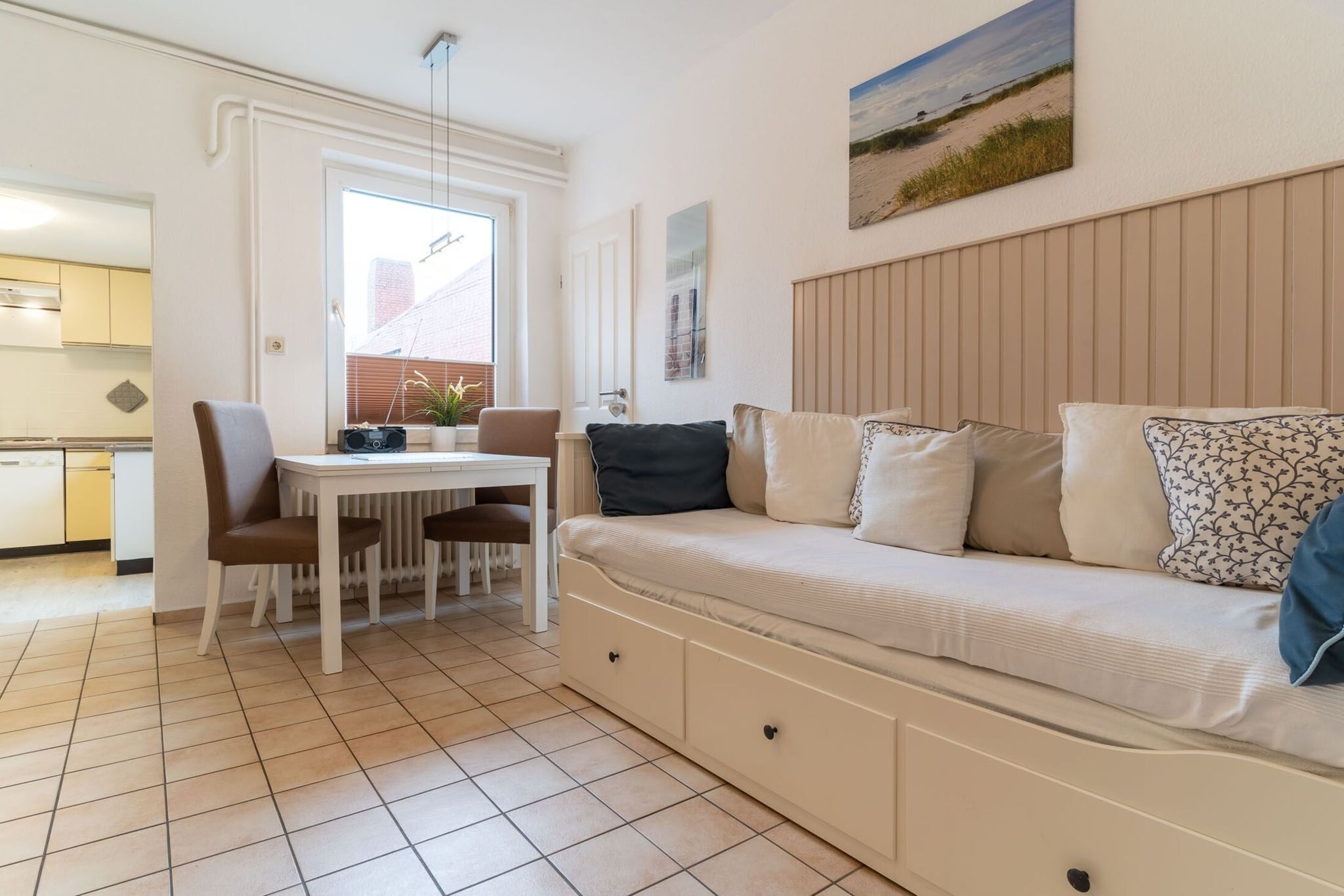 Ferienwohnung Springfloot 1 - 3 Personen-Woonkamer
