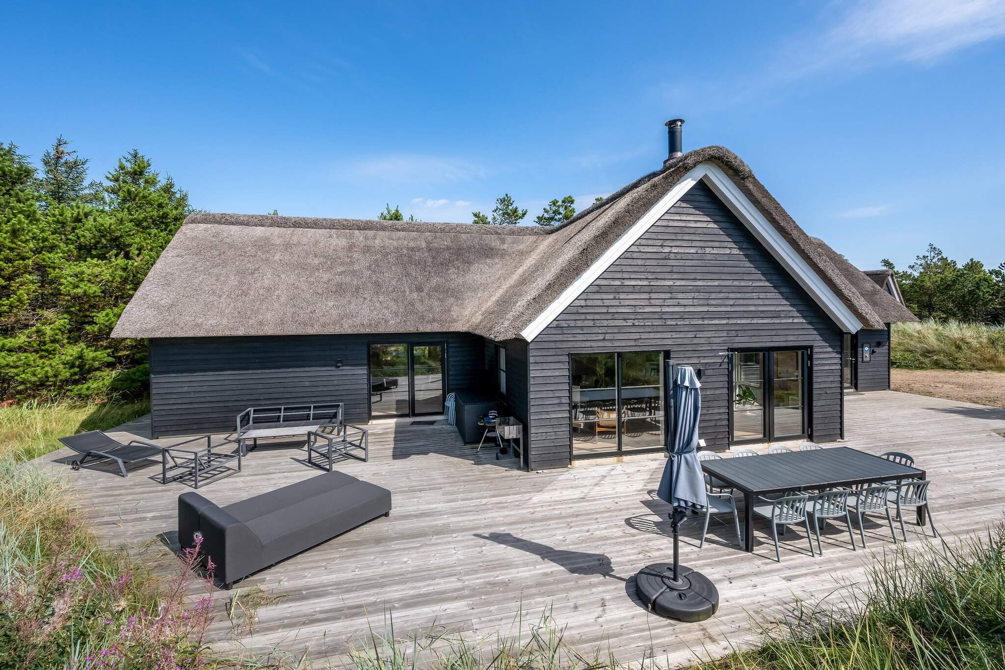 Luxuriöses Strandhaus in Henne