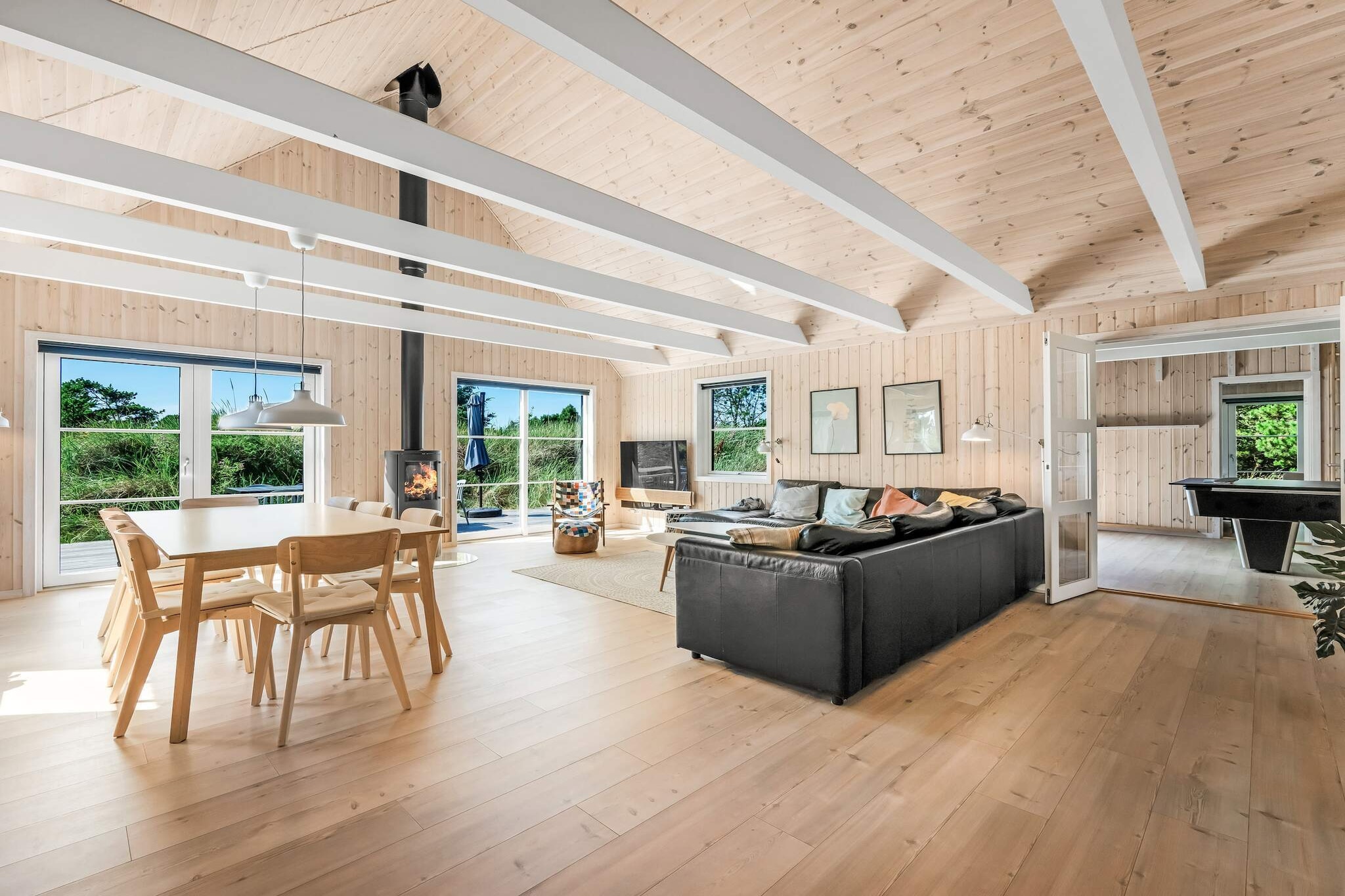Luxuriöses Strandhaus in Henne