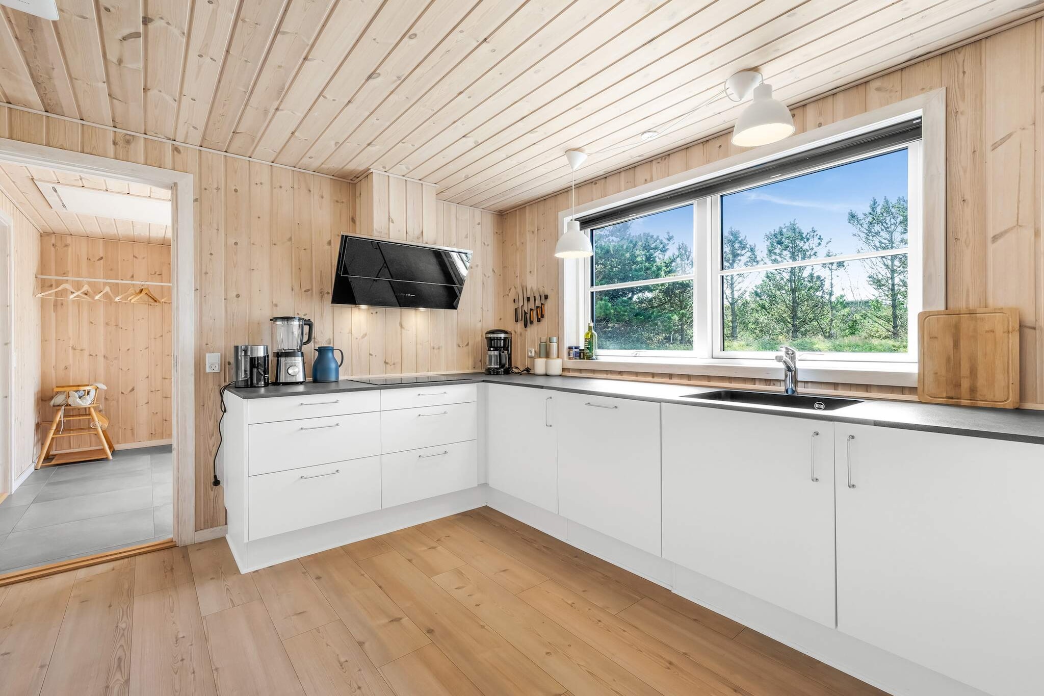 Luxe strandhuis in Henne - Binnen