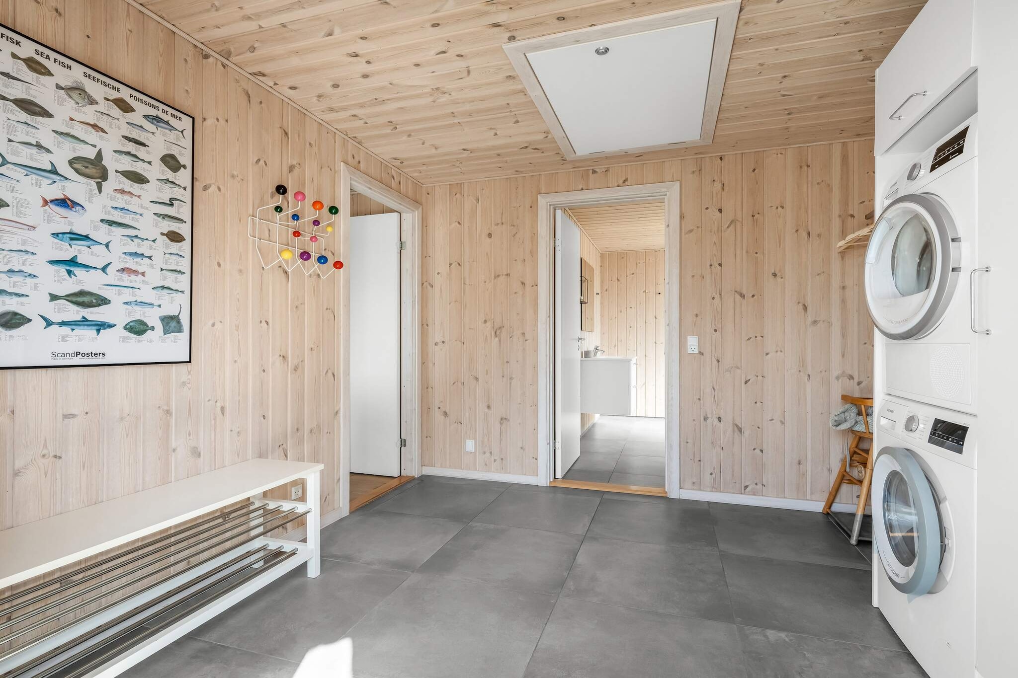 Luxe strandhuis in Henne - Binnen