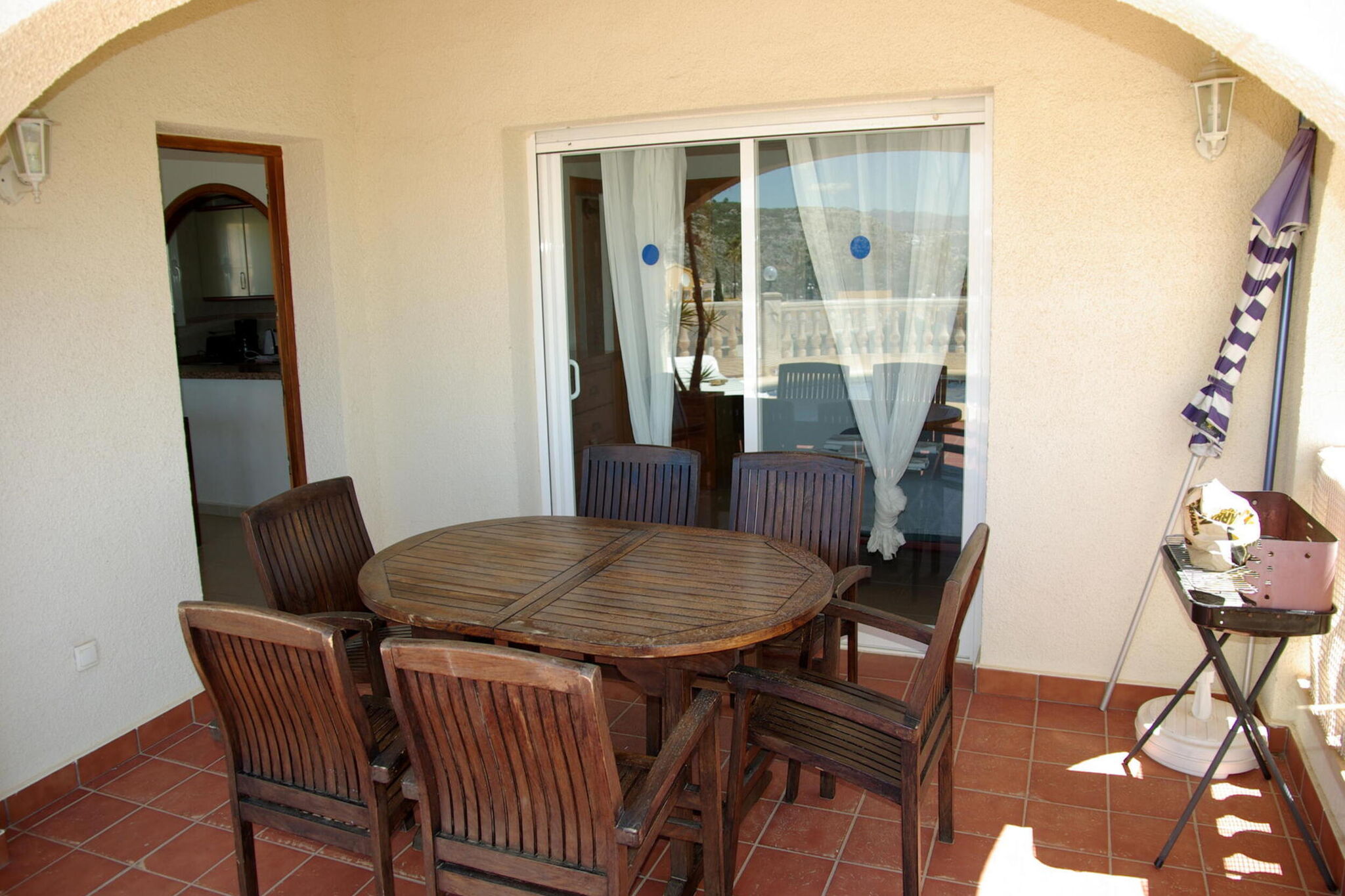 Villa à louer à Cumbre del Sol avec vue sur la mer